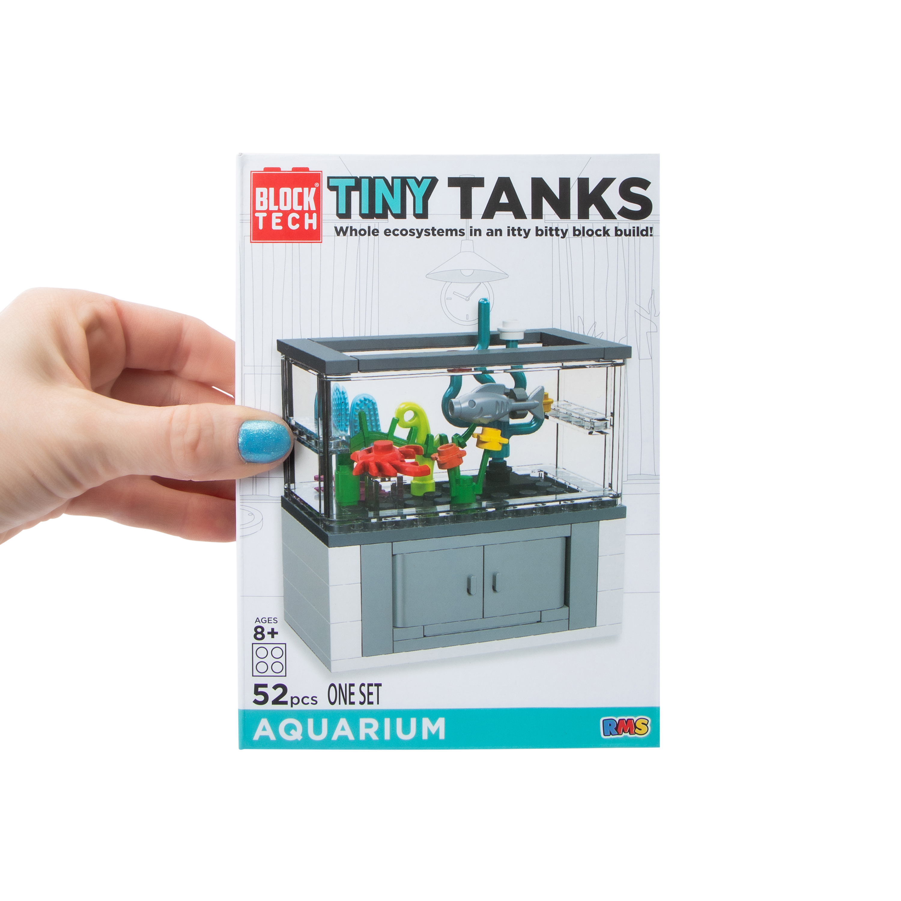 Block Tech® Tiny Tanks Ecosystem Set