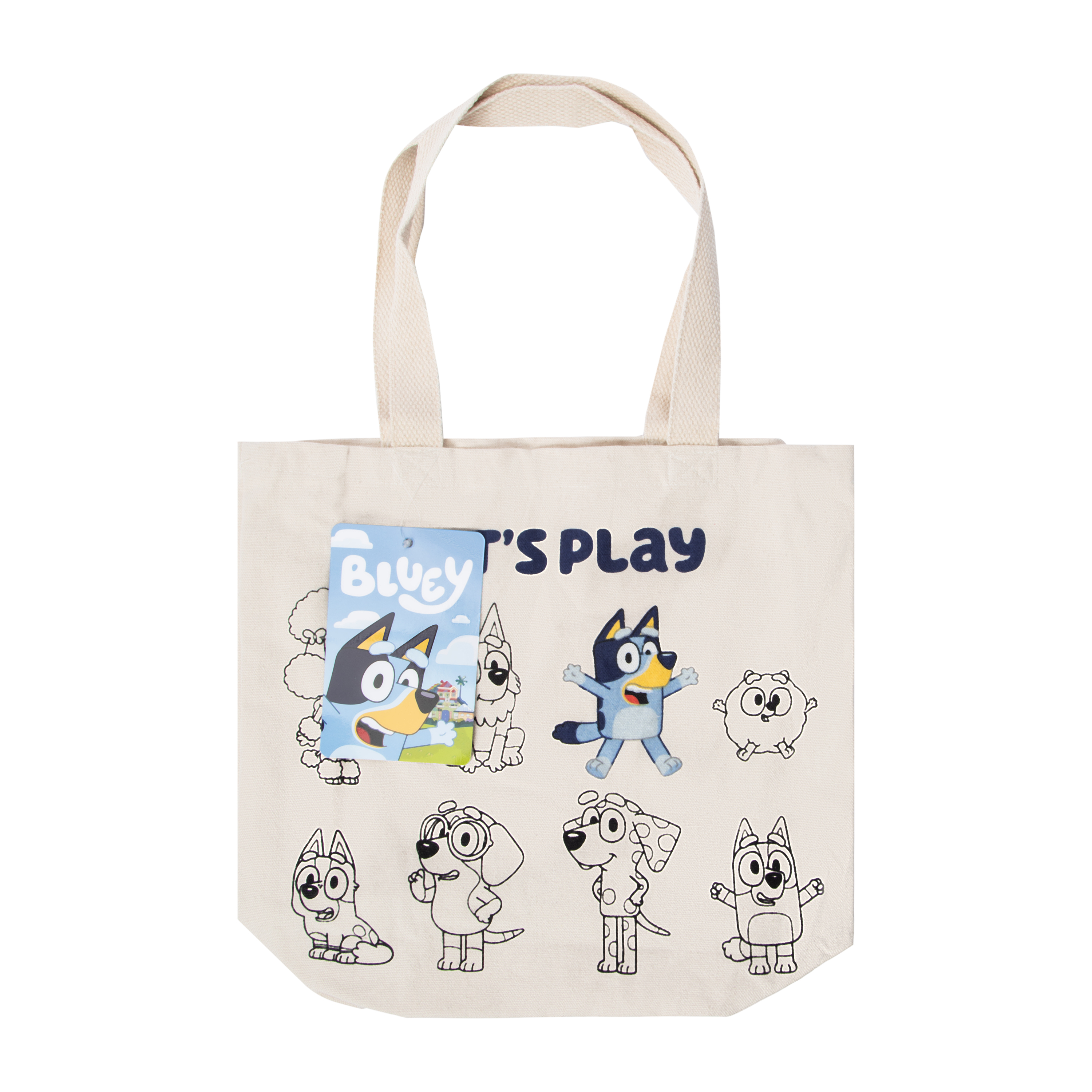 Bluey™ Let's Play Tote Bag | Five Below