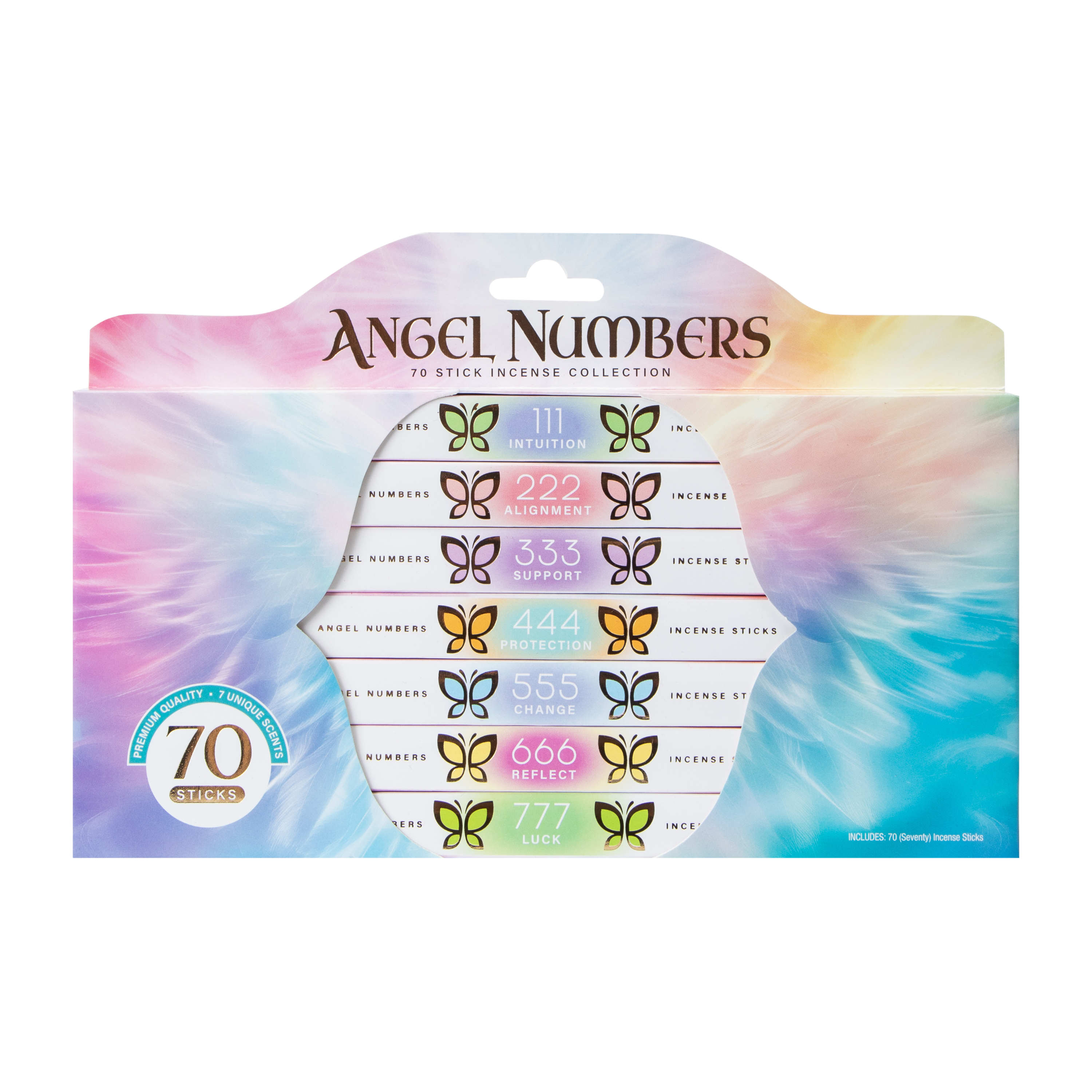 Angel Number Incense Sticks 70-Count