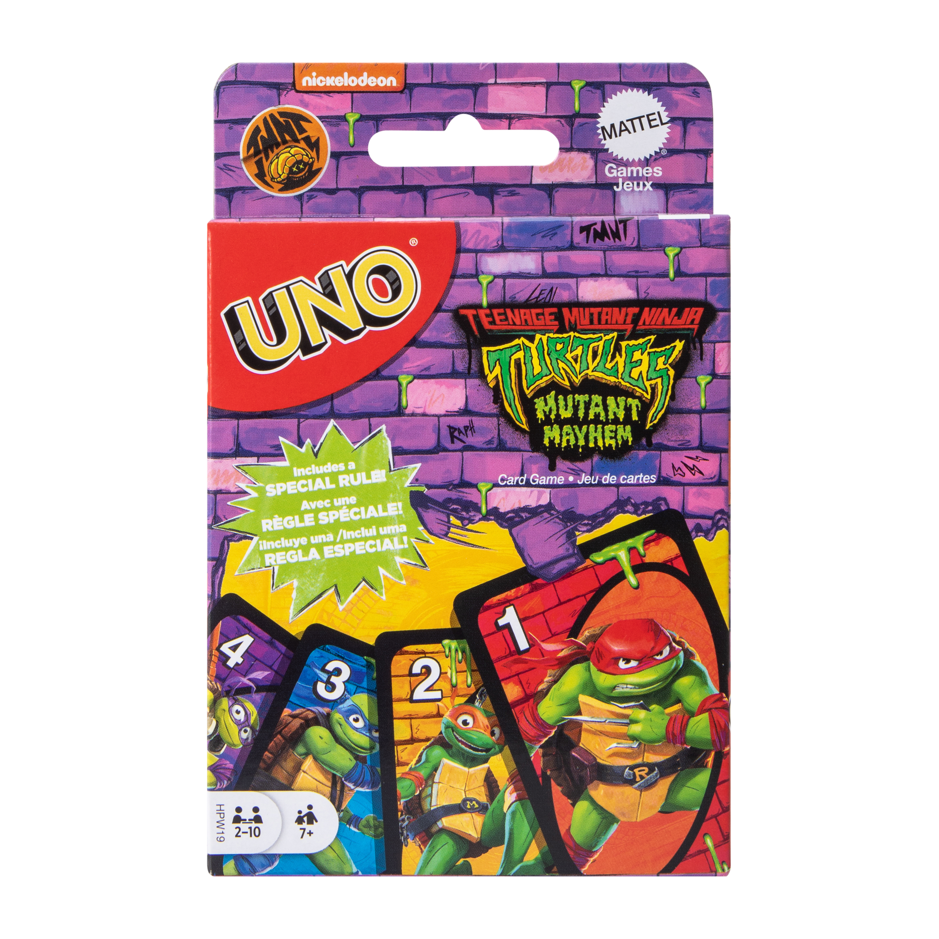 UNO® Teenage Mutant Ninja Turtles Mutant Mayhem Playing Card Game