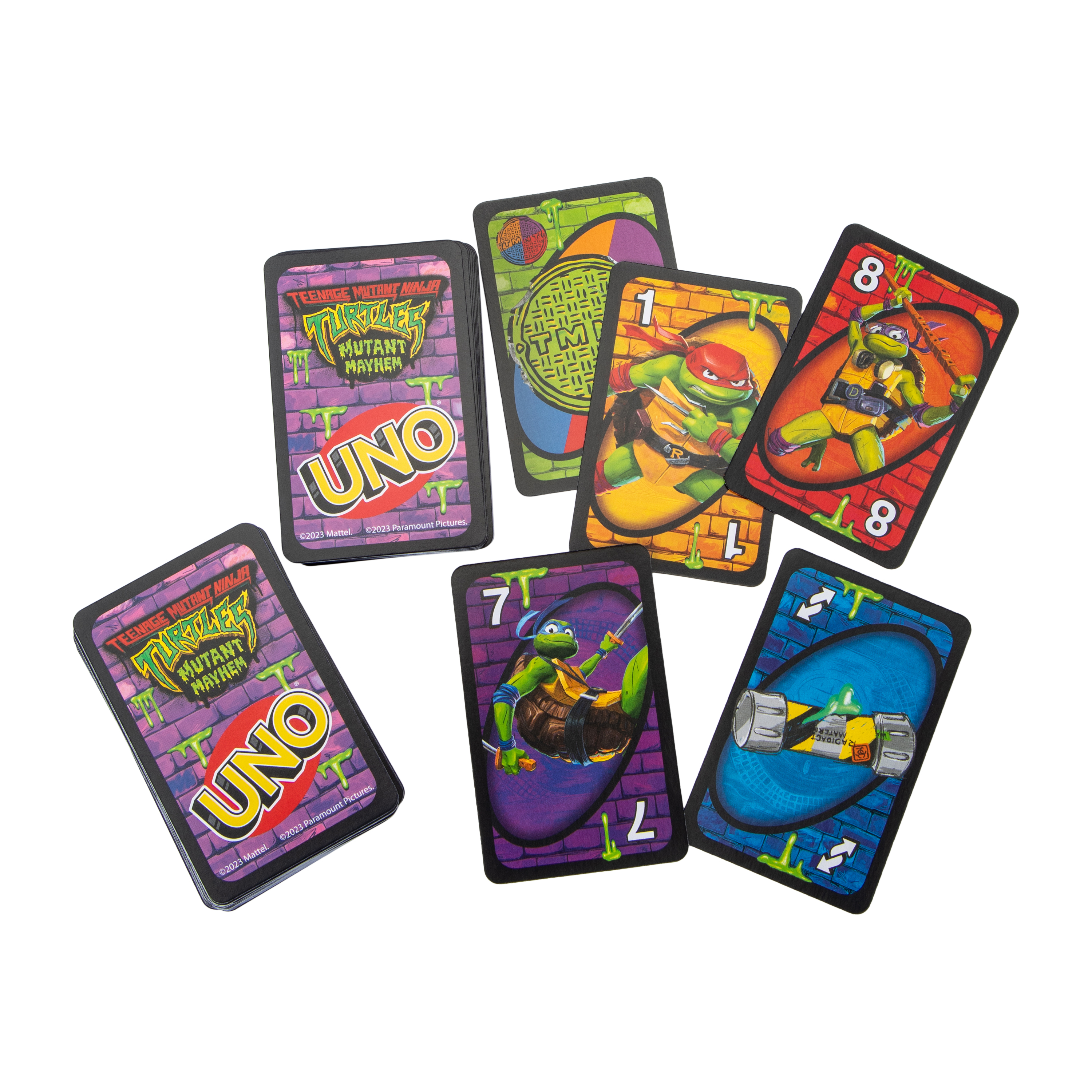 UNO® Teenage Mutant Ninja Turtles Mutant Mayhem Playing Card Game