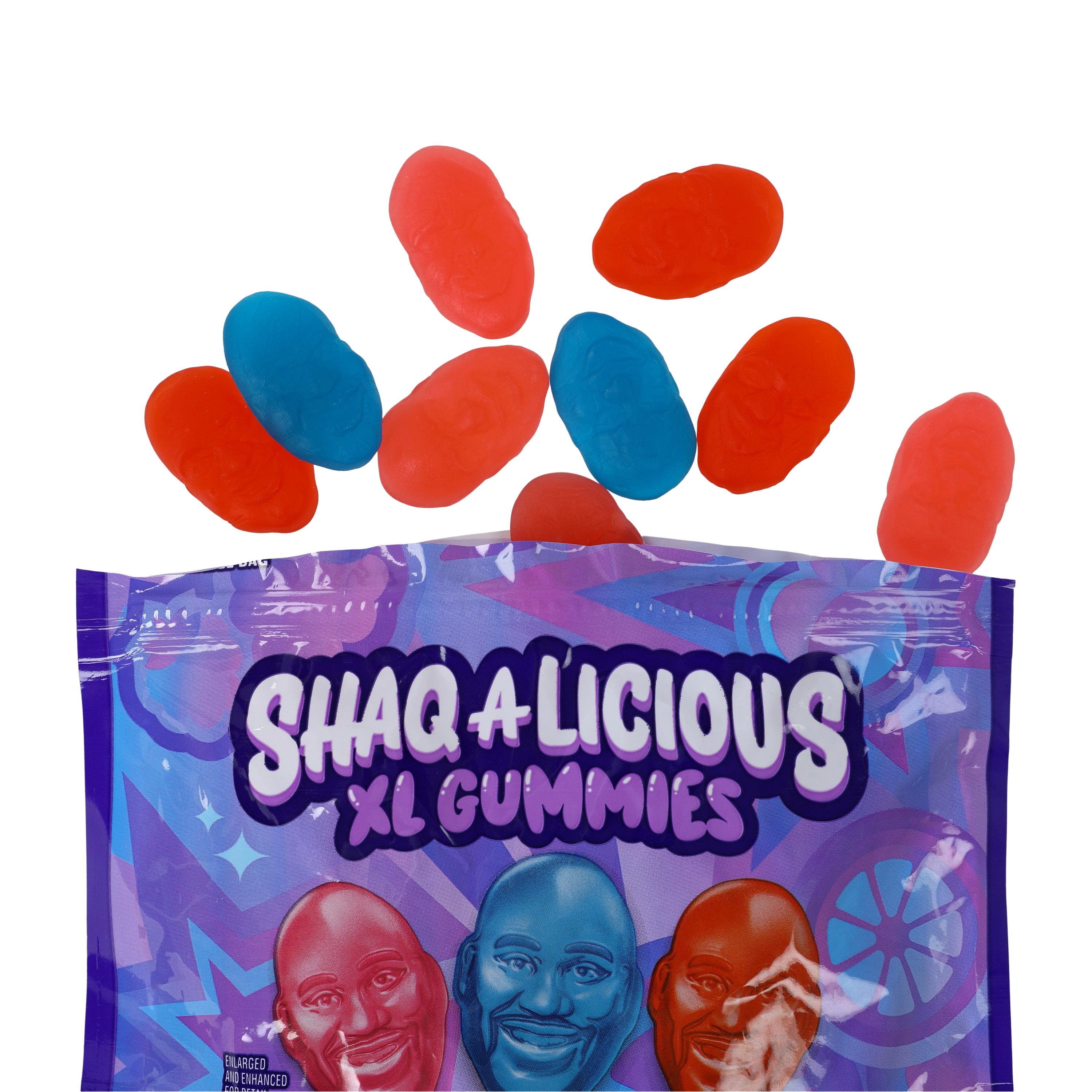 Shaq-A-Licious XL Original Candy Gummies 11.8oz