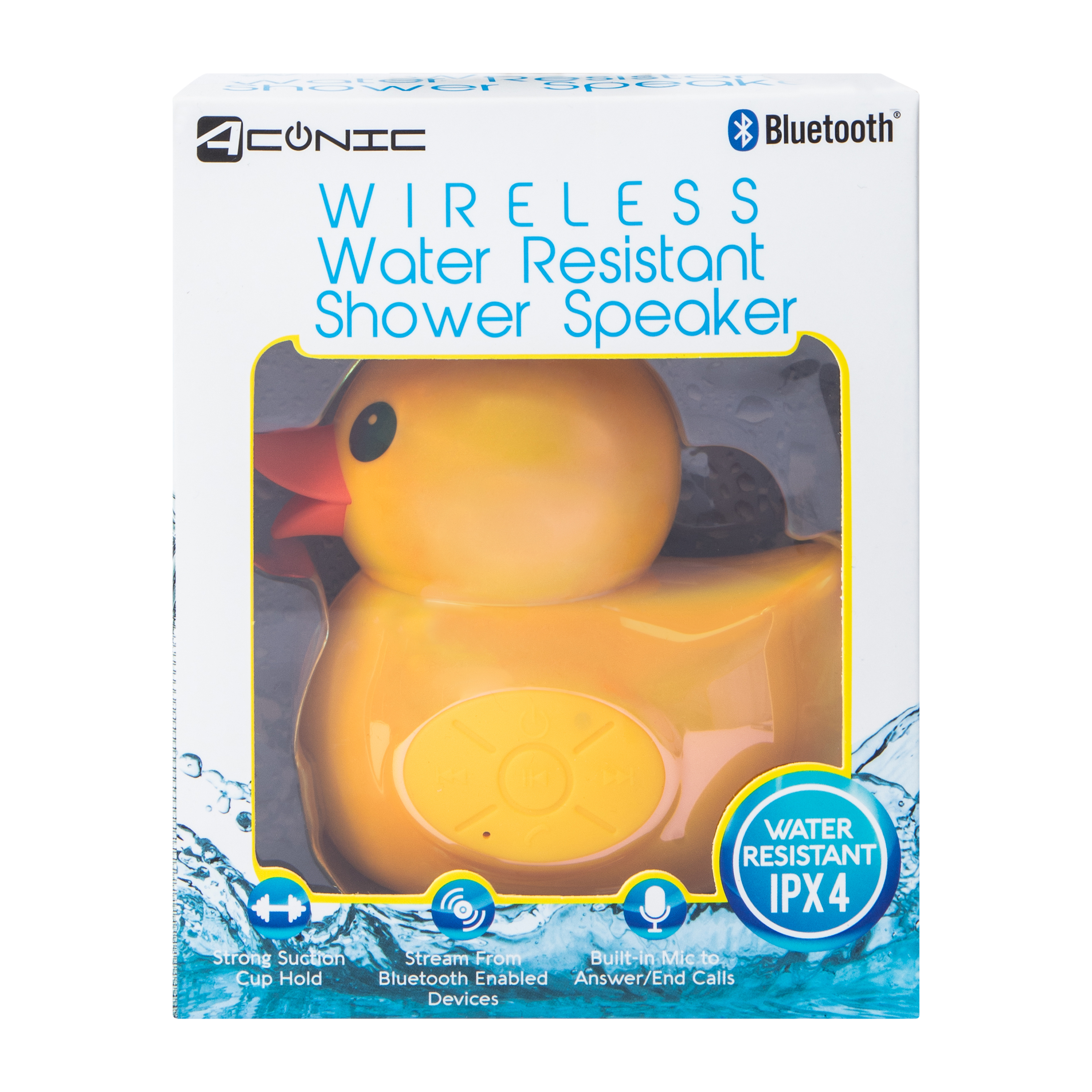 Wireless Water Resistant Shower Speaker