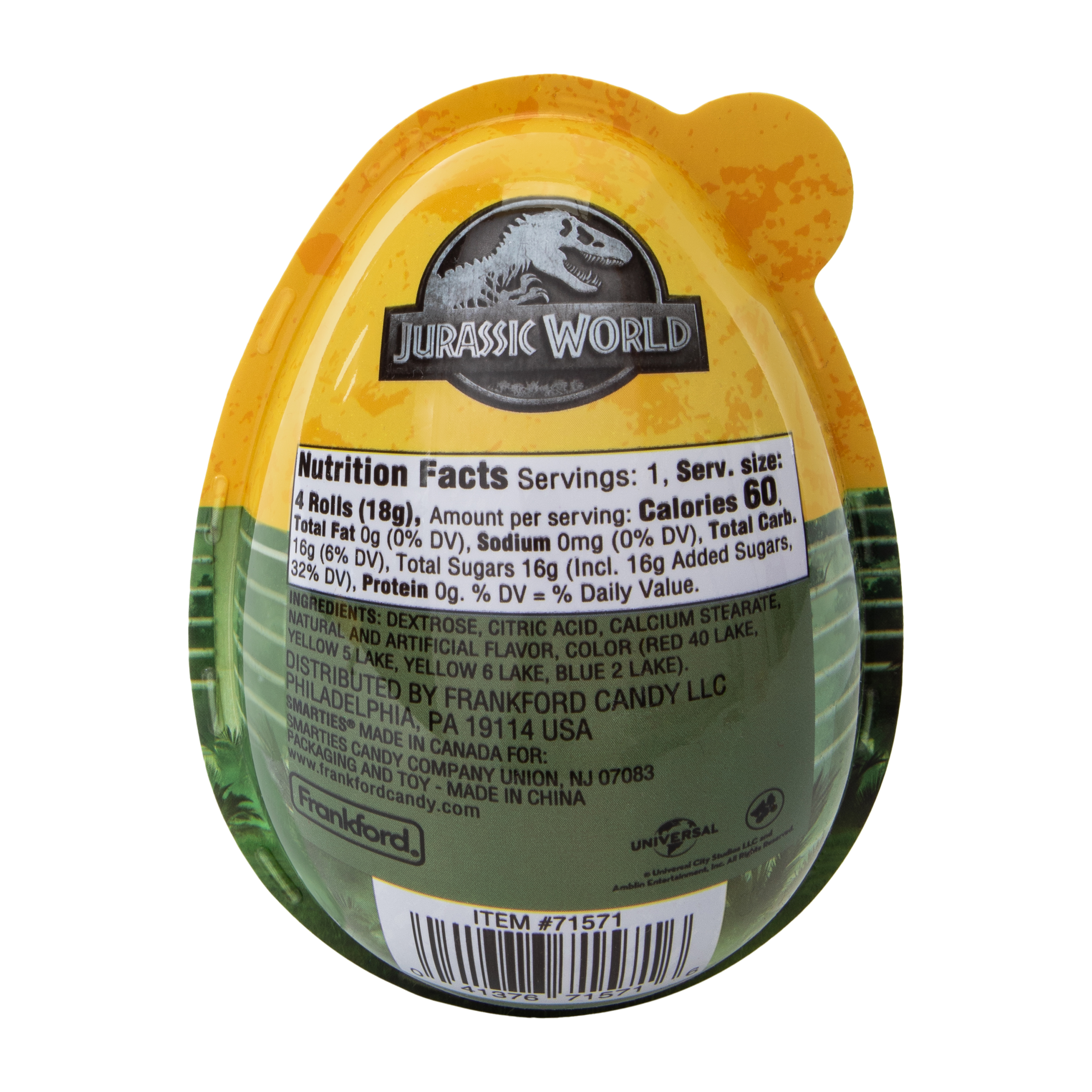 Jurassic World Easter Prize Egg 0.63oz