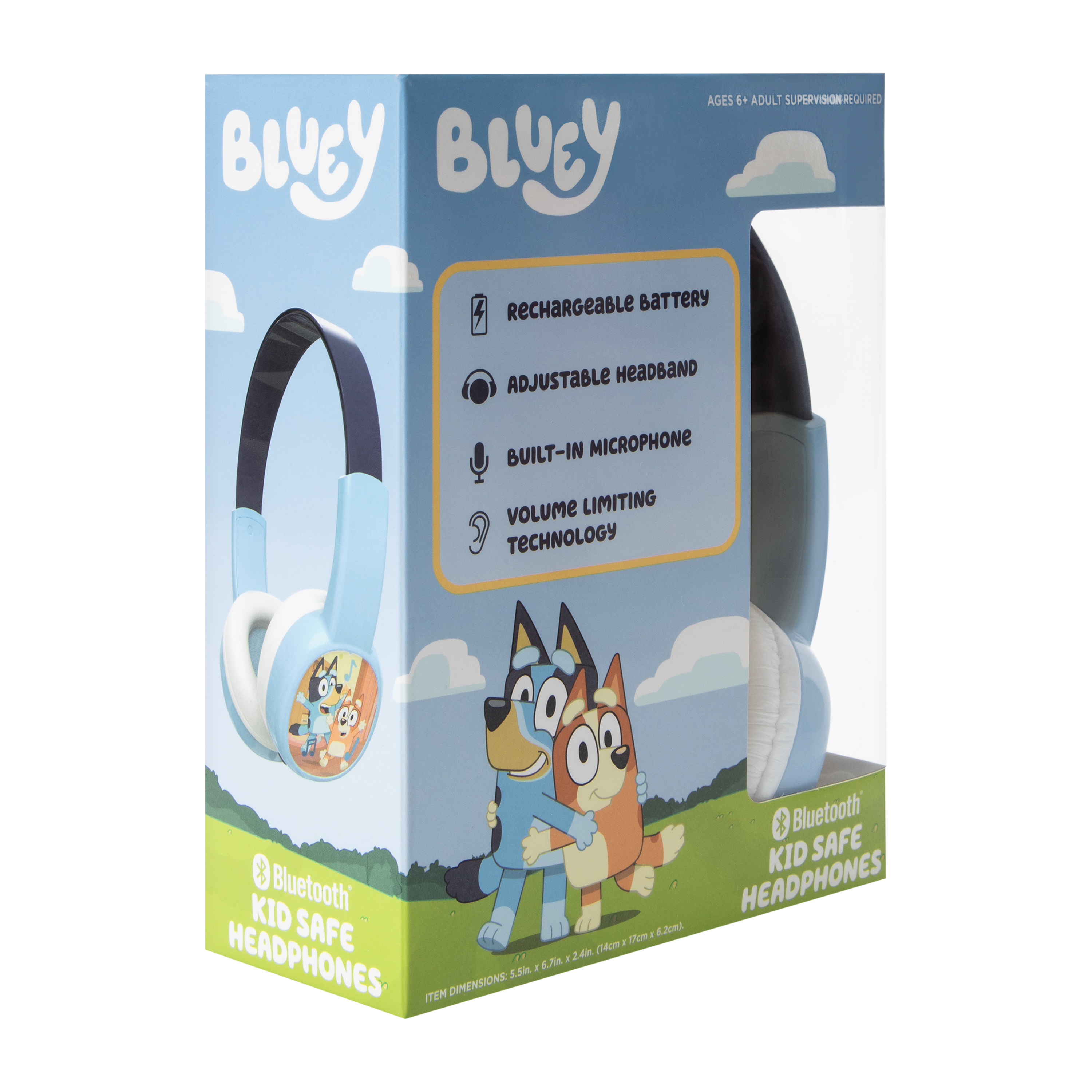 Bluey™ Bluetooth® Kid Safe Headphones