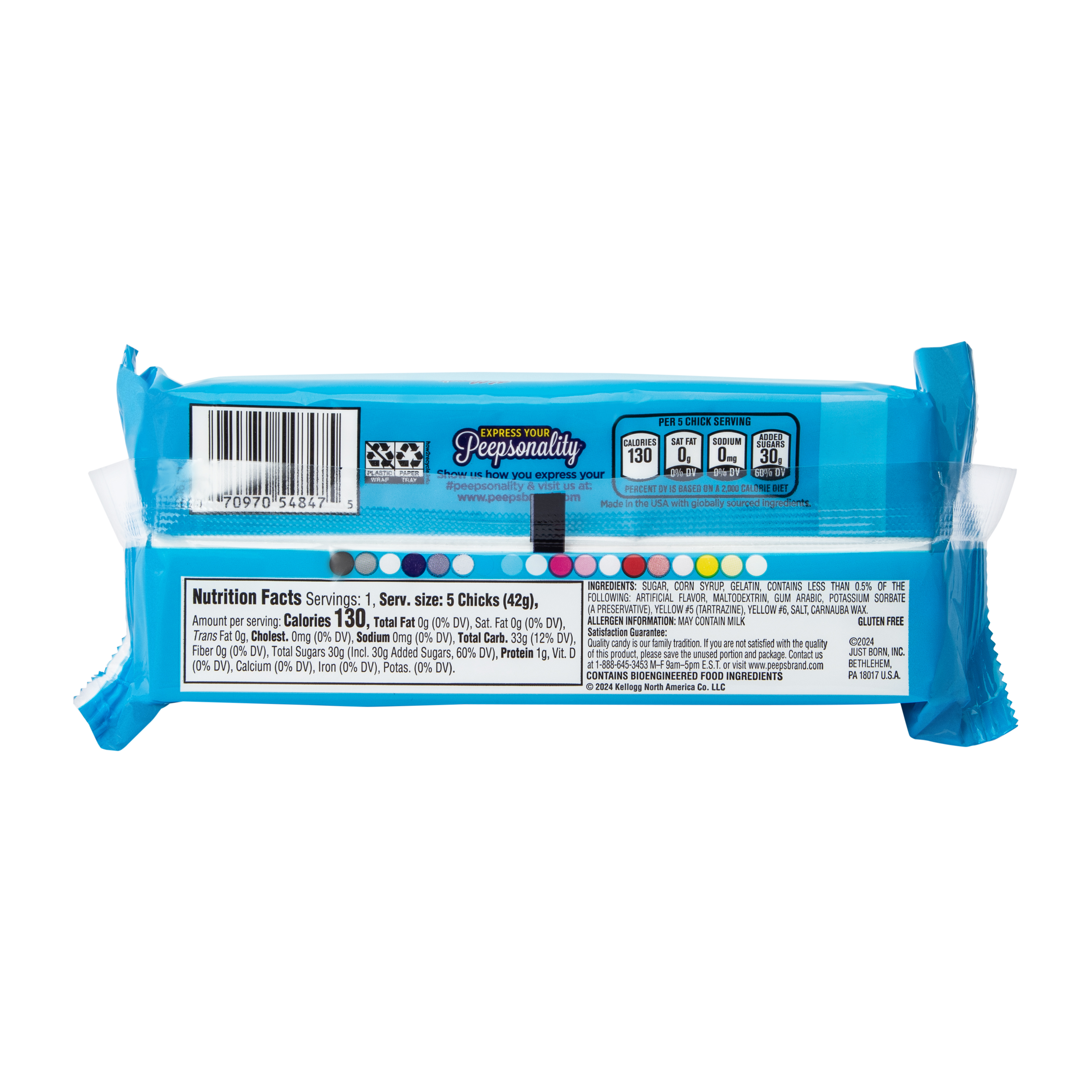 Peeps® Marshmallow Chick Rice Krispies Treats 5-Pack