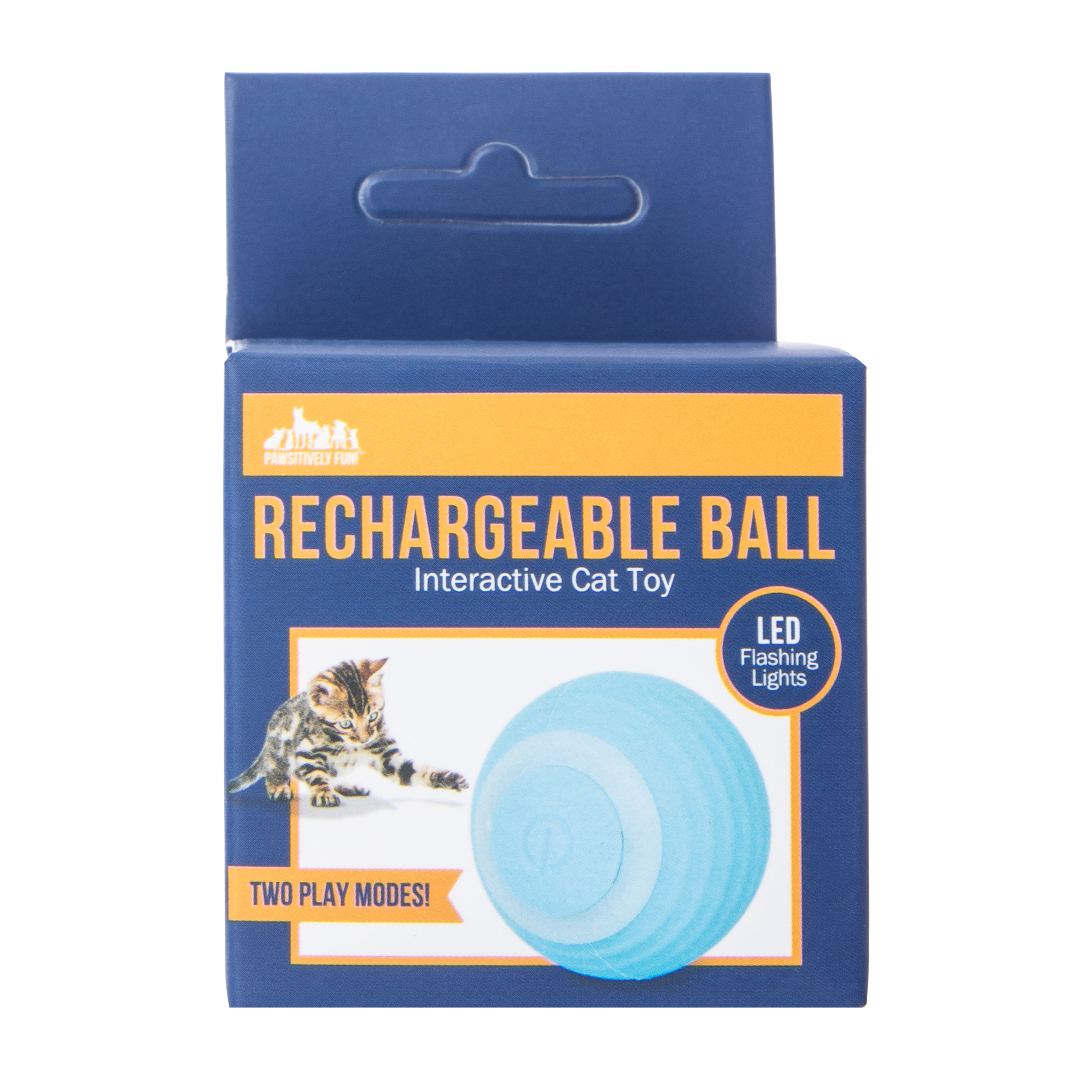 Interactive Cat Rechargeable Ball Toy