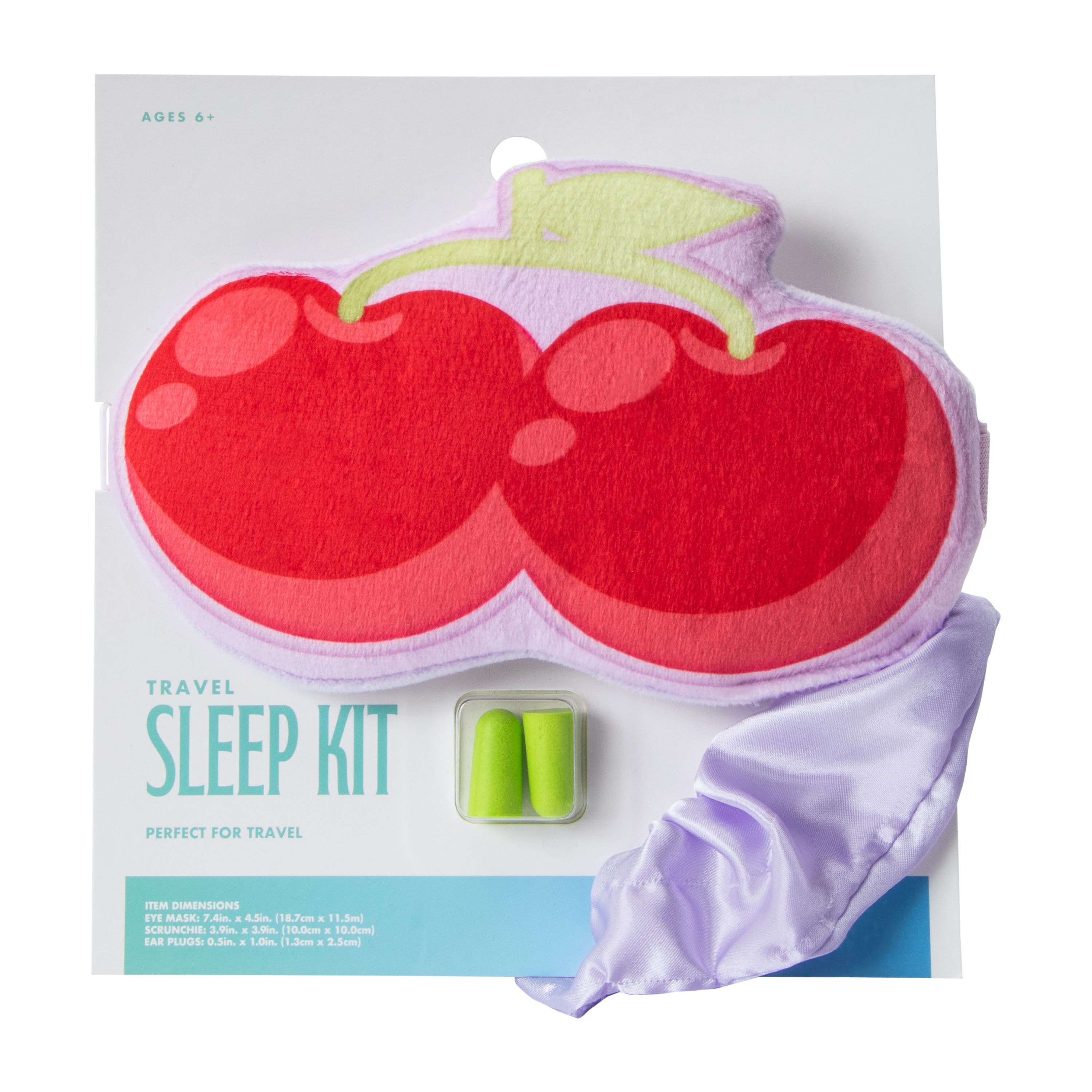 Fruit-Theme Travel Sleep Kit