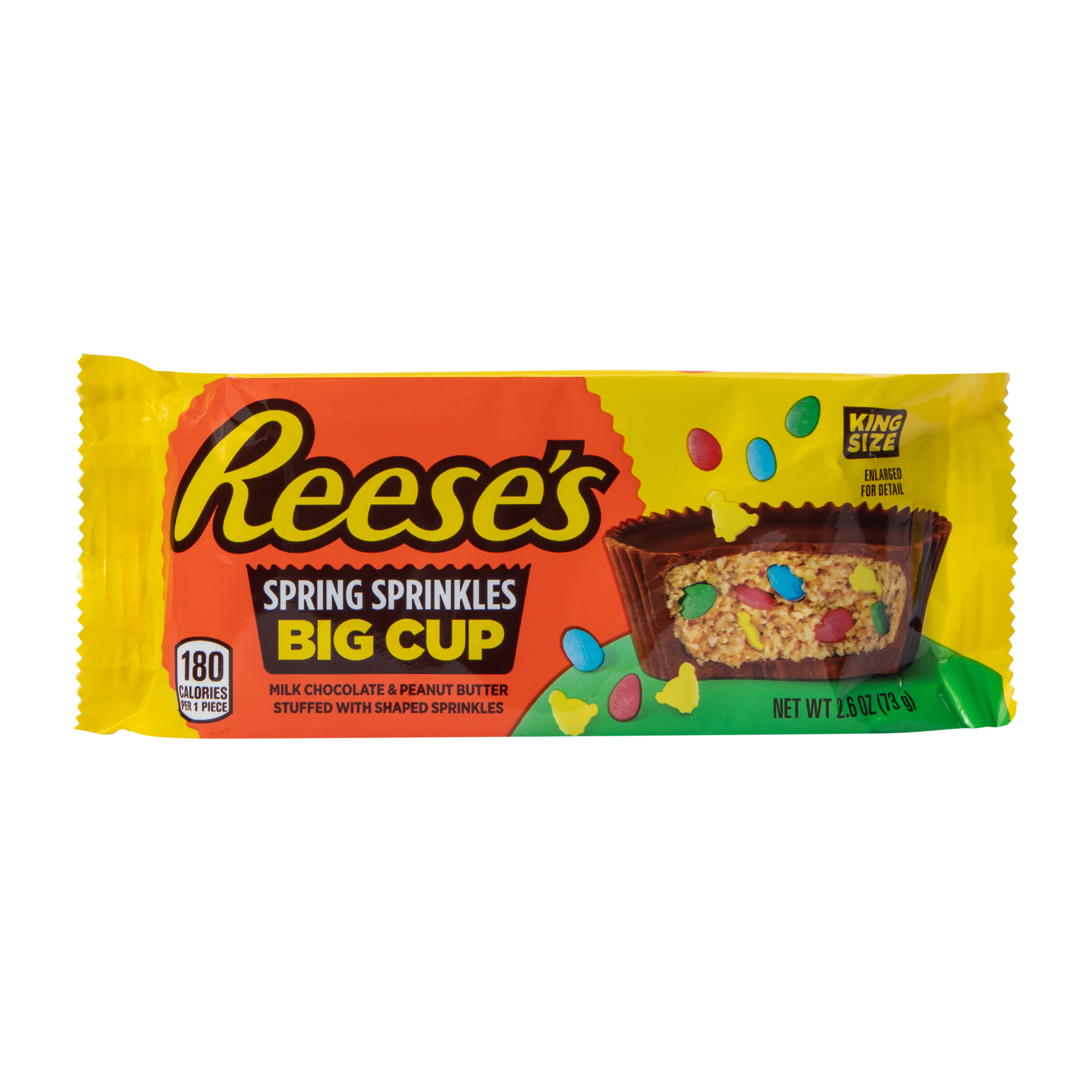 Reese's King Size Spring Sprinkles Big Cup 2.6oz