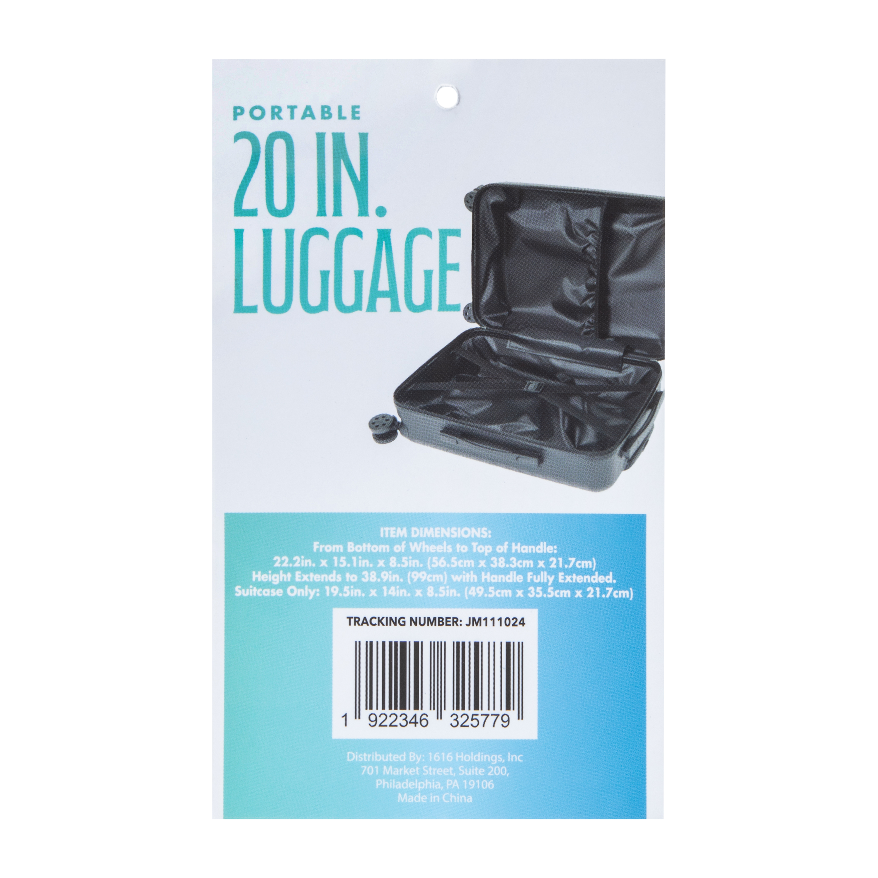 New York Portable Luggage 20in