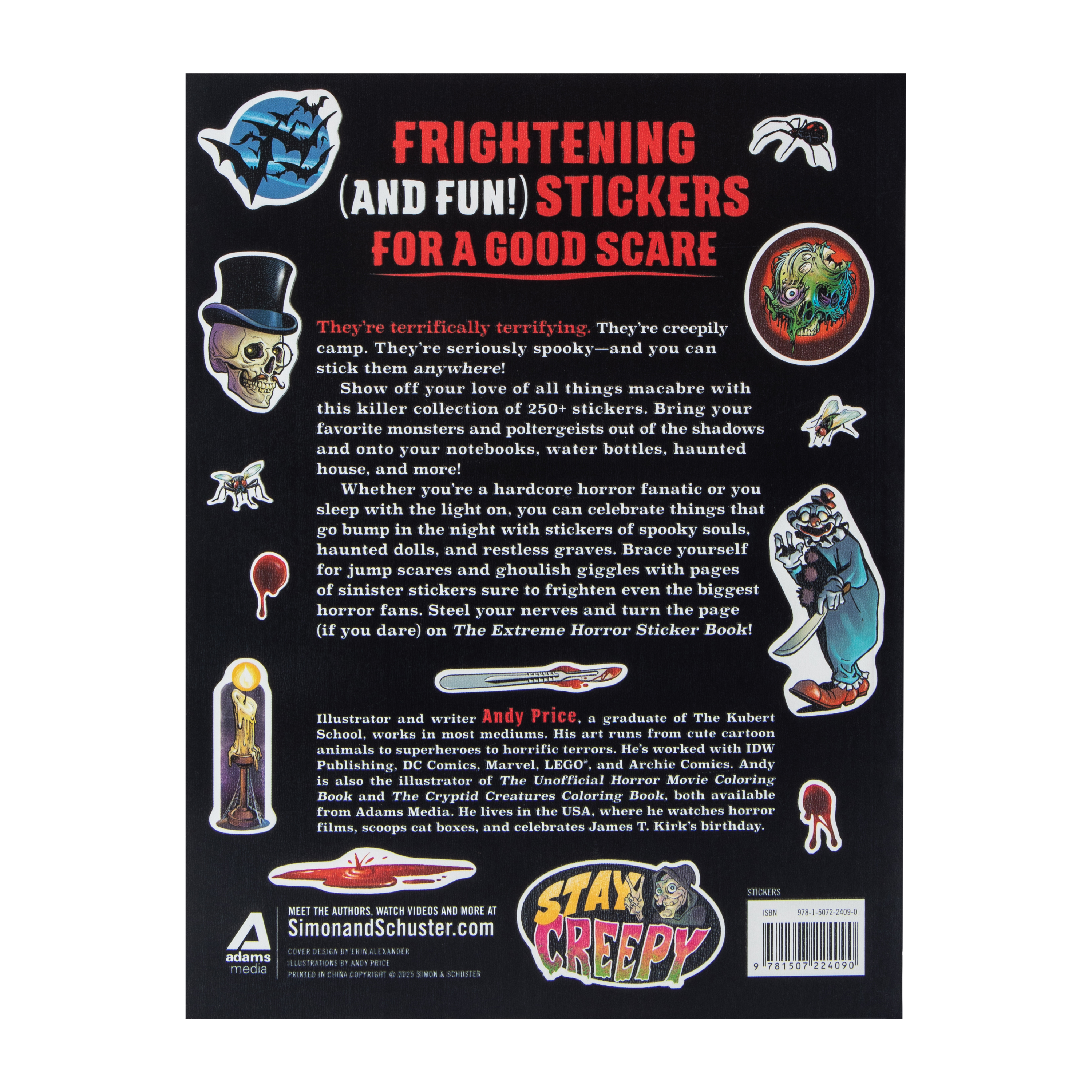 The Extreme Horror Sticker Book