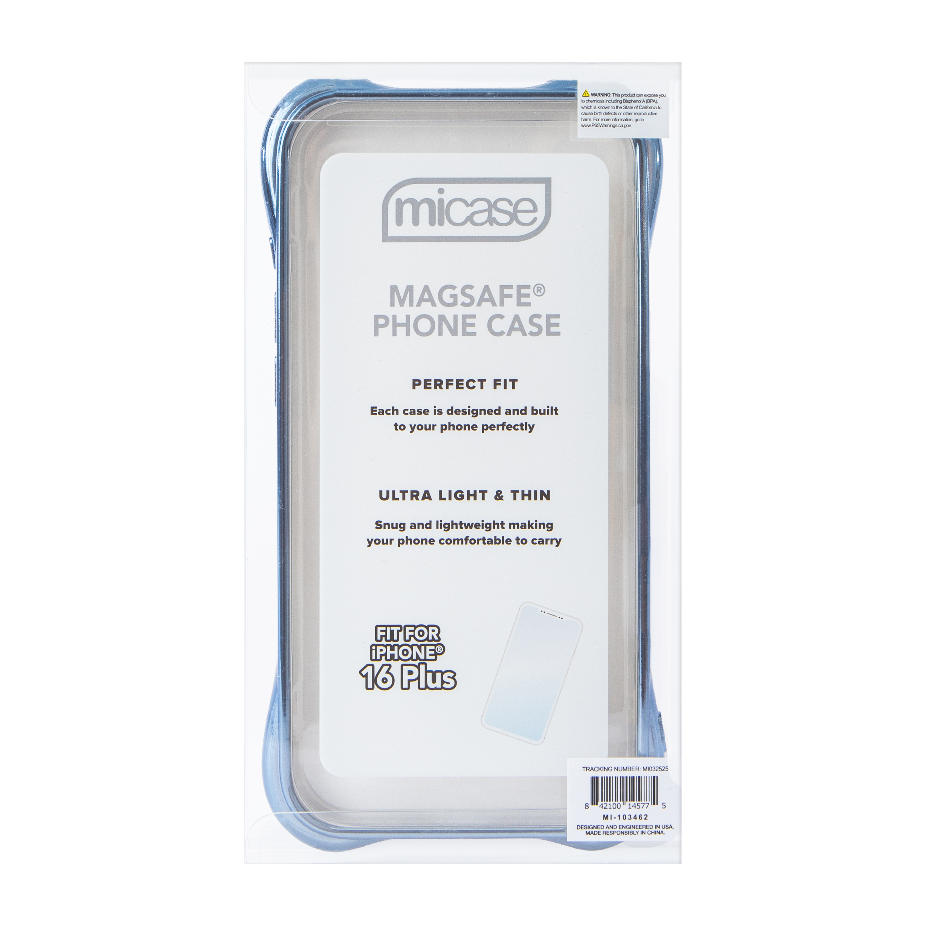 iPhone 16 Plus® Wavy Textured MagSafe® Compatible Phone Case