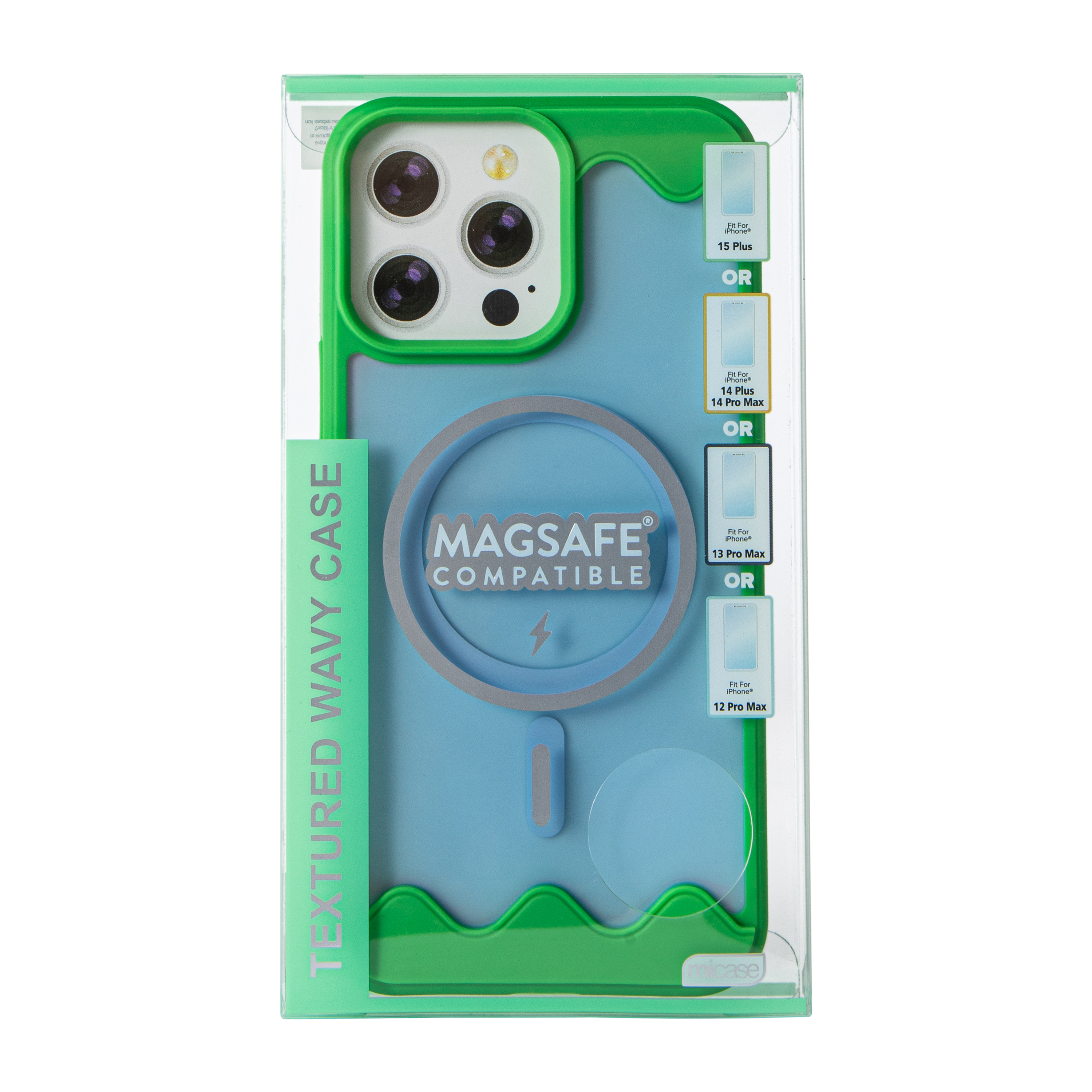 iPhone 15 Plus® MagSafe® Textured Wavy Case