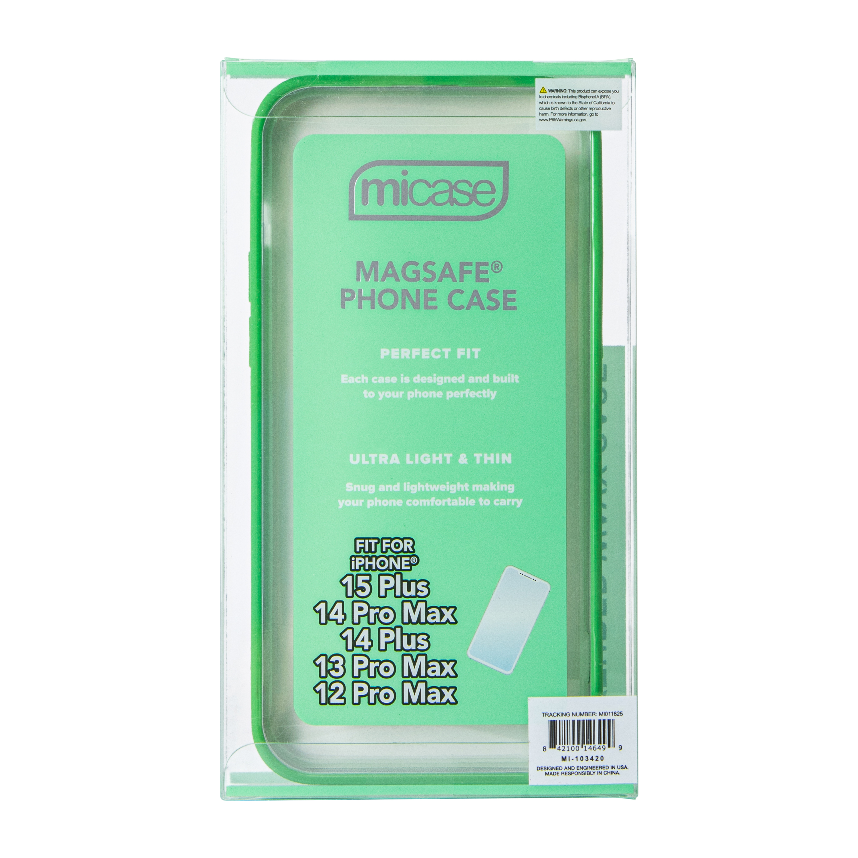 iPhone 15 Plus® MagSafe® Textured Wavy Case