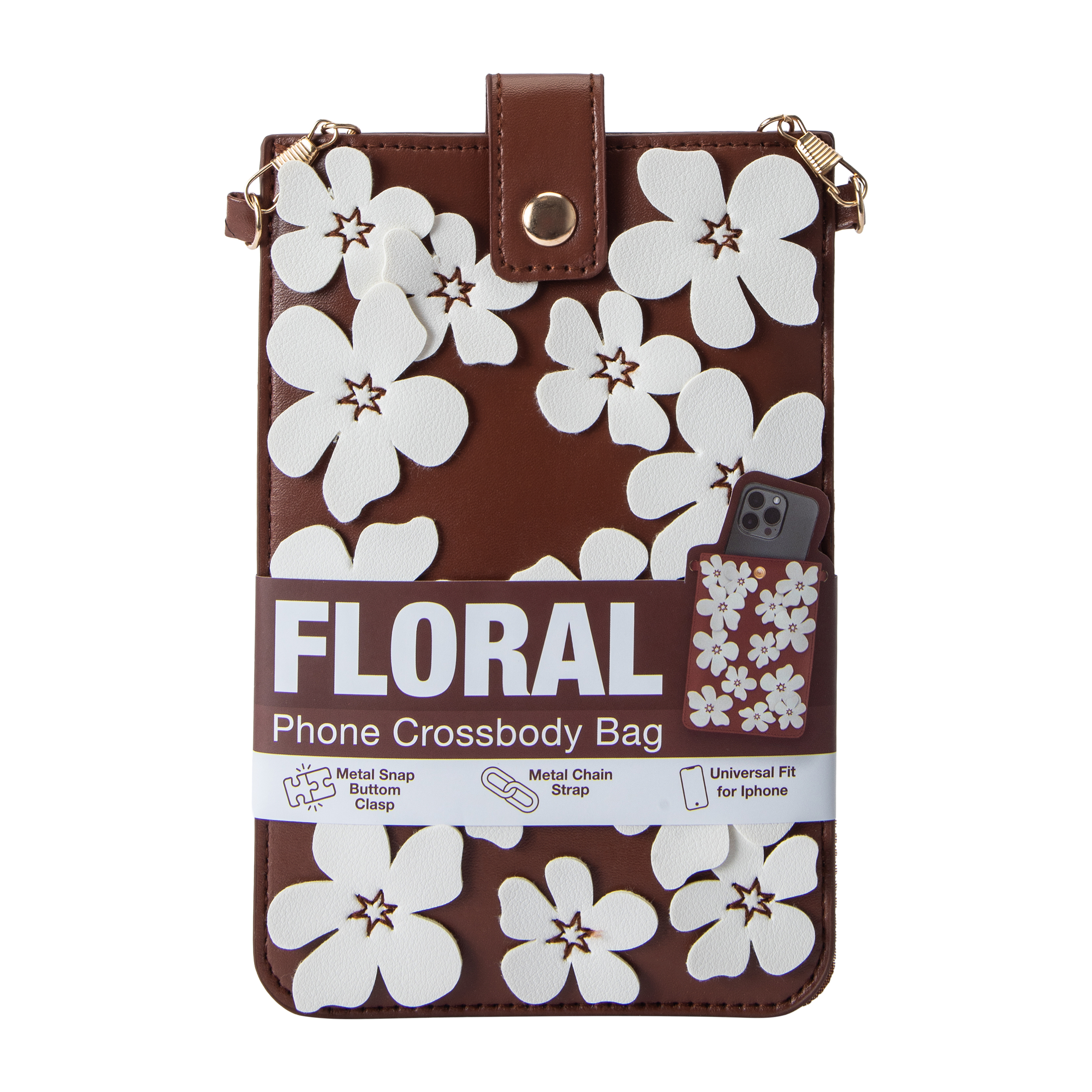Micase Floral Phone Crossbody Bag