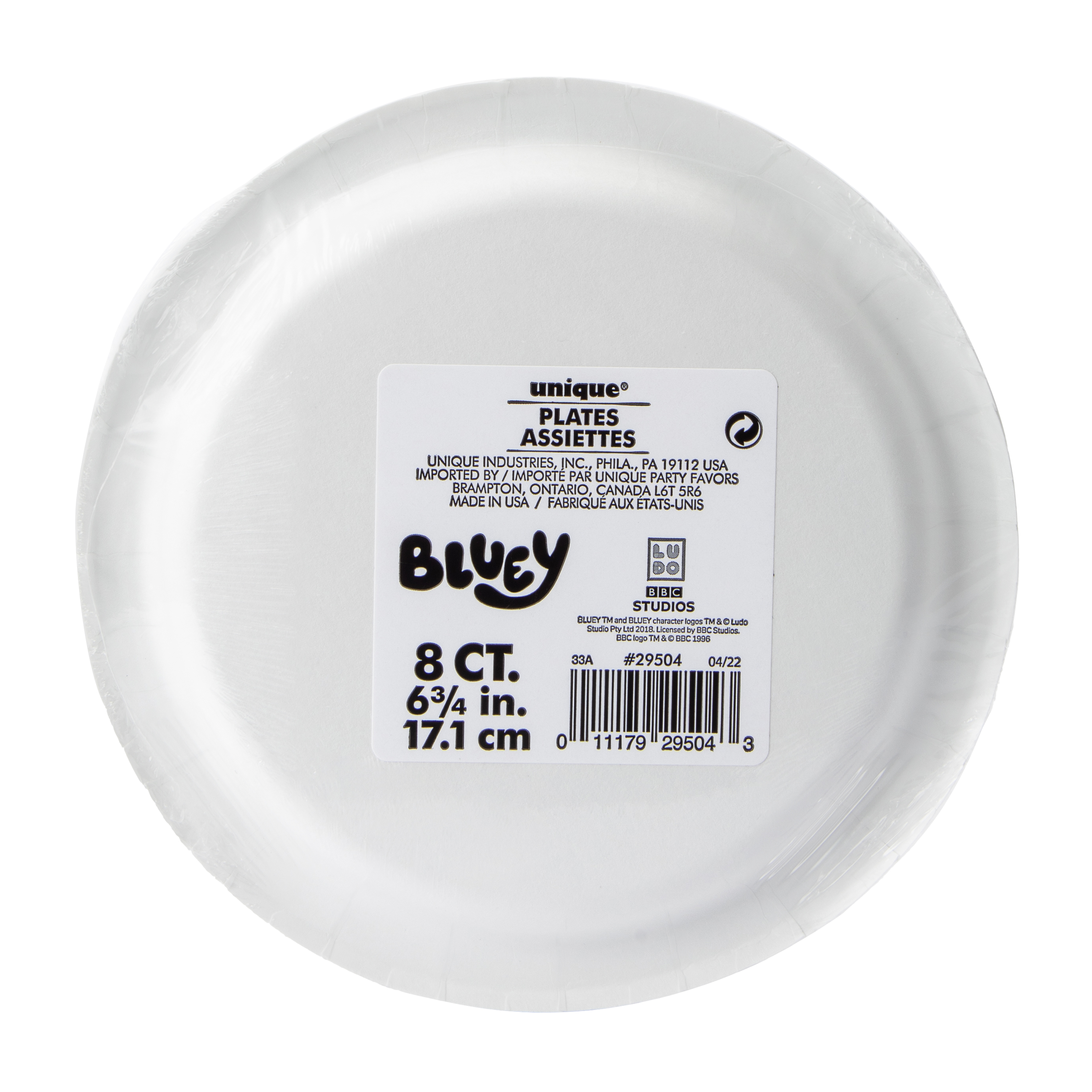 Bluey™ Party Plates 8-Pack