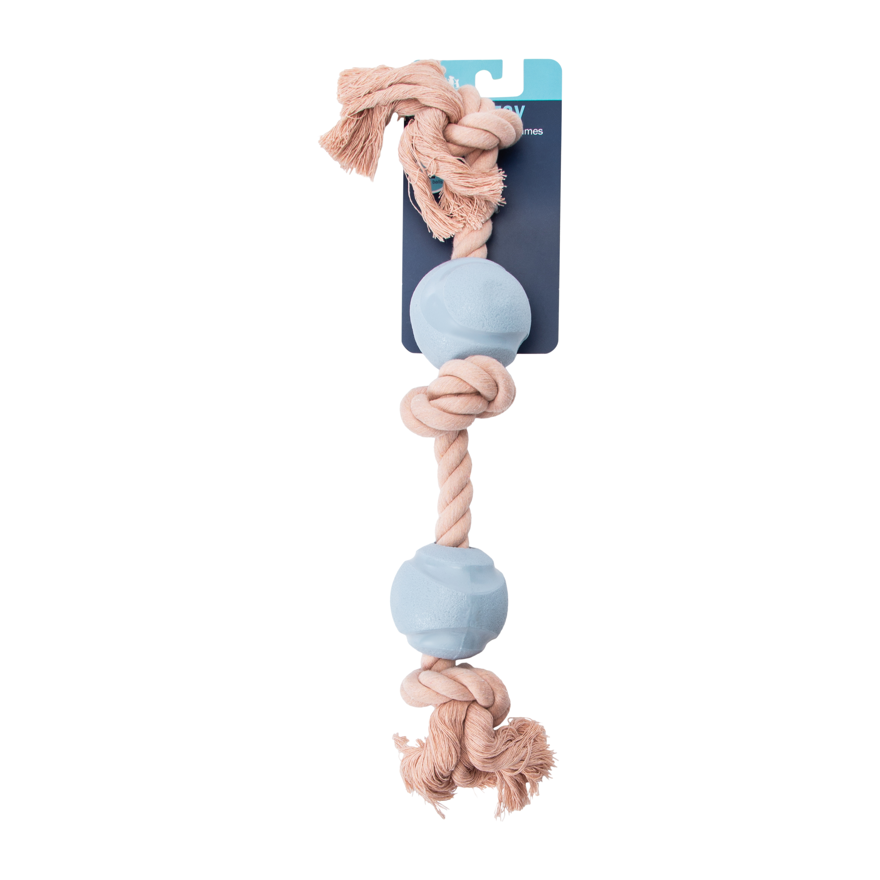 Dog Tennis Ball Rope Toy