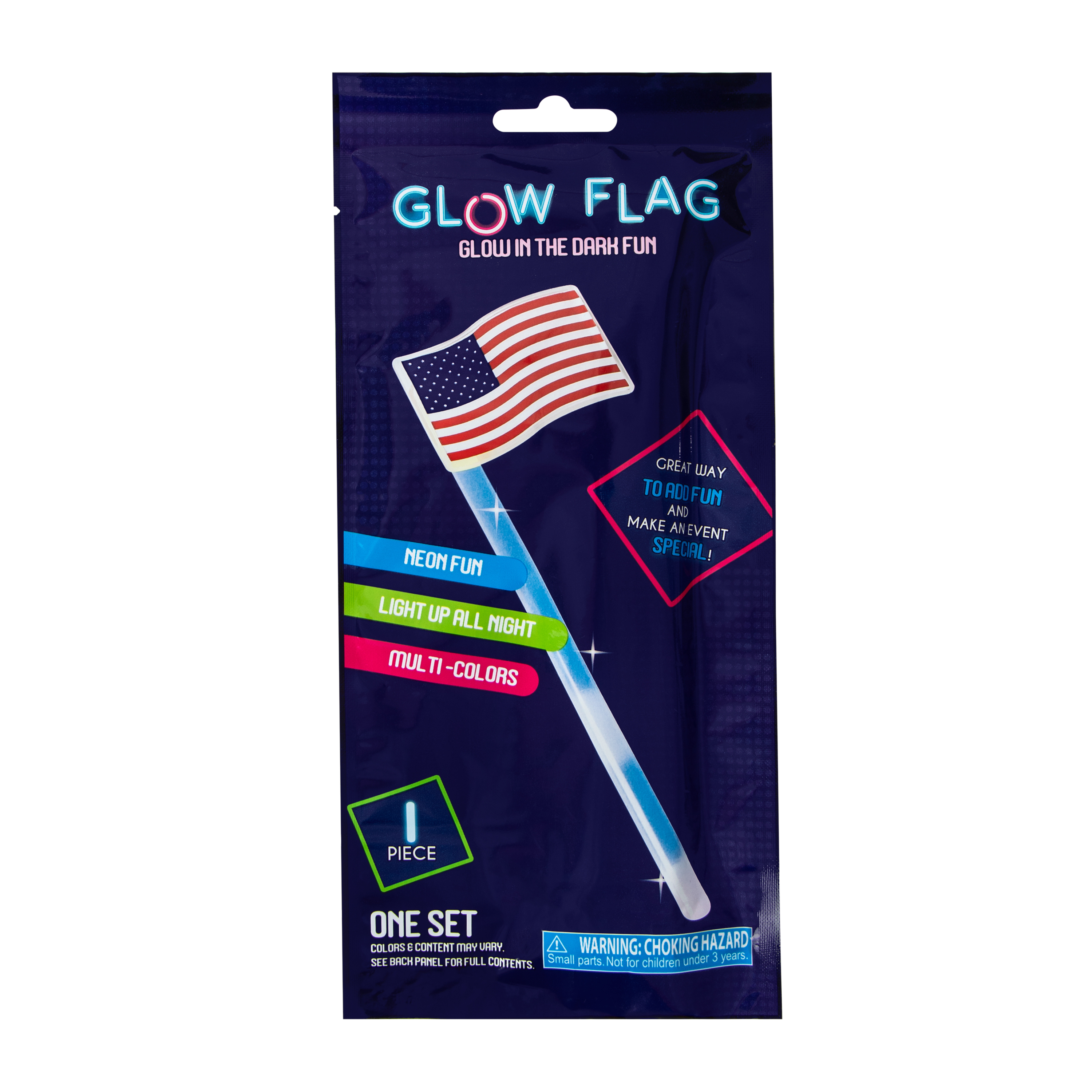 Glow The Dark Flag Set