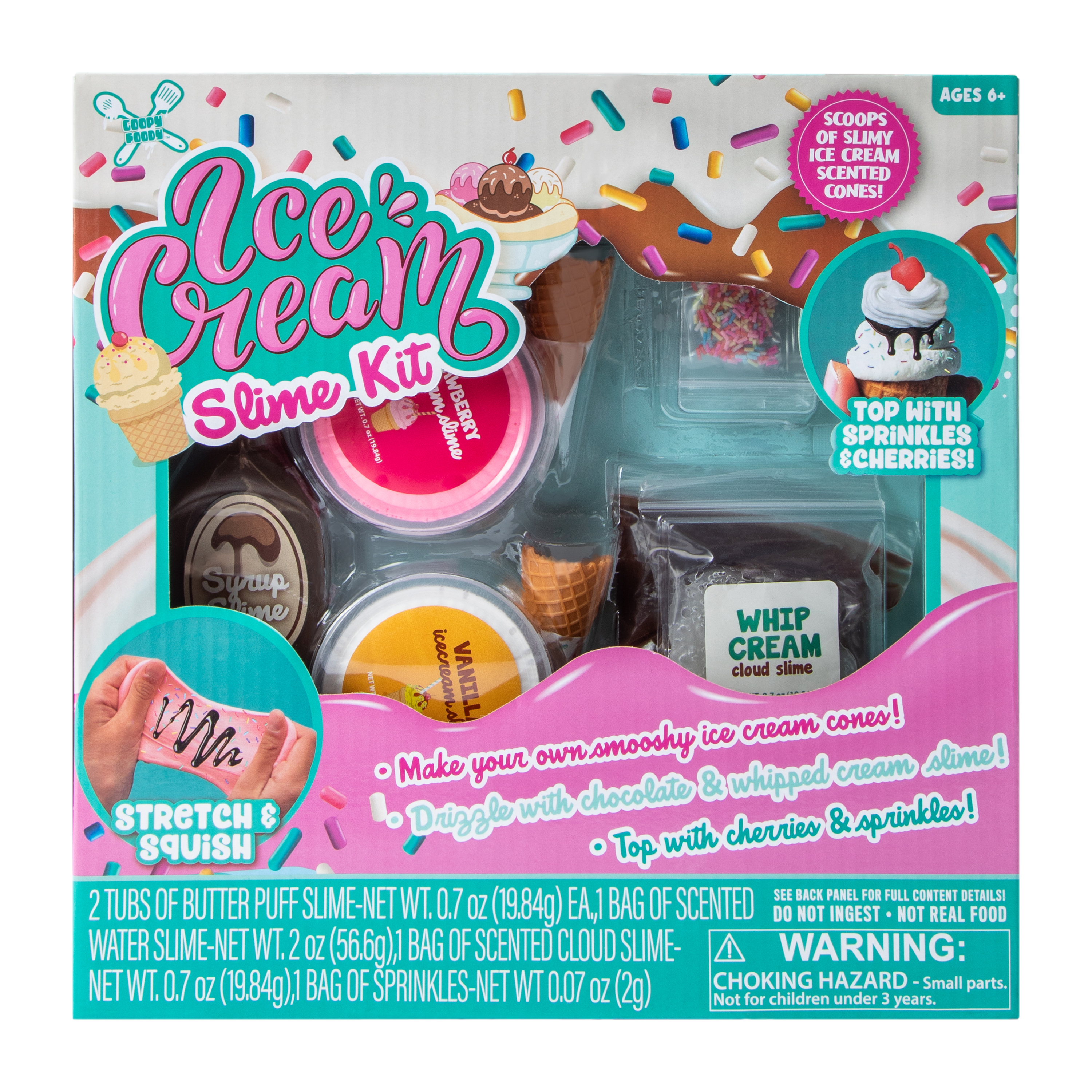 Goopy Foody™ Food Slime Kit | Five Below