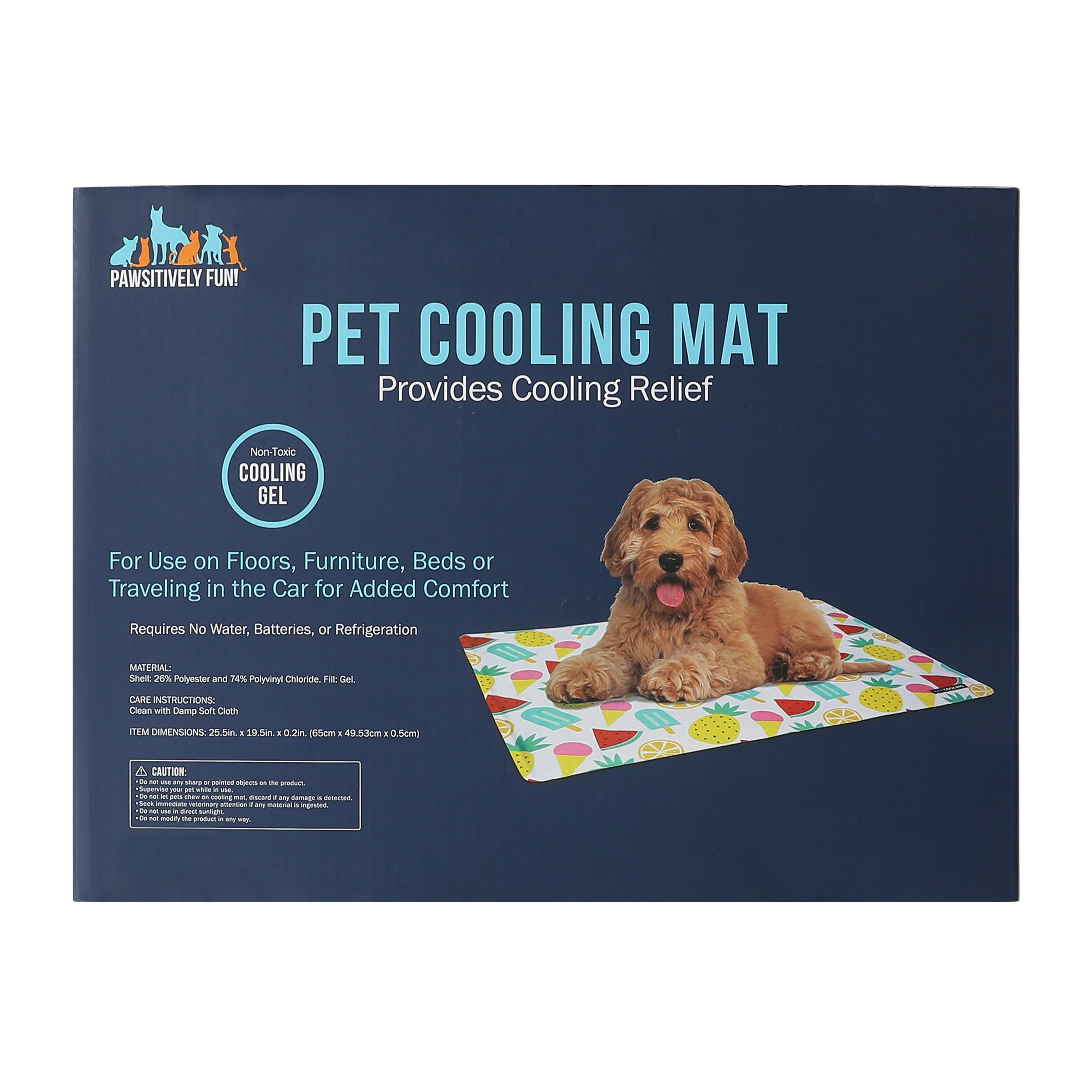 Printed Pet Cooling Mat