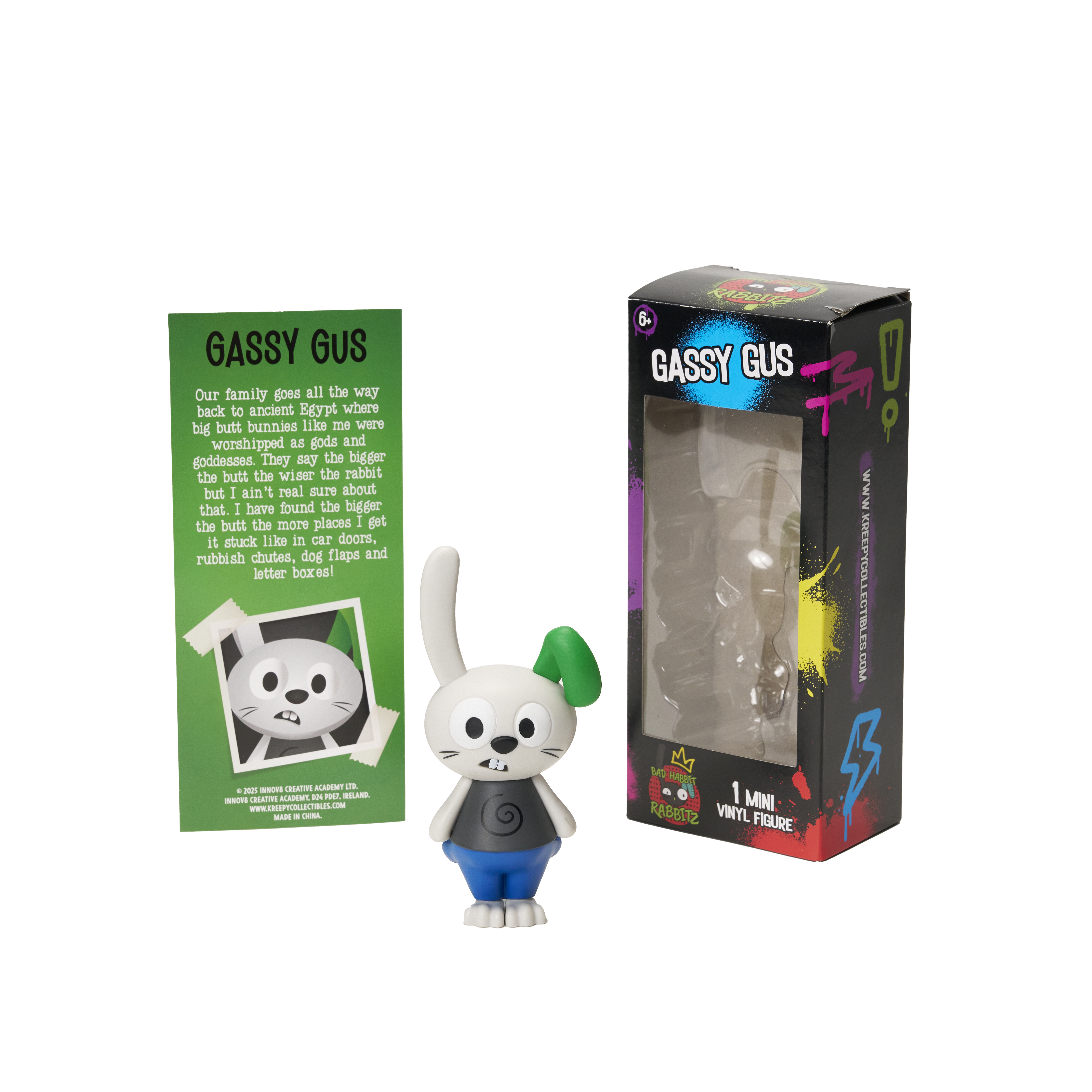 Bad Habbit Rabbitz Collectible Figure | Five Below