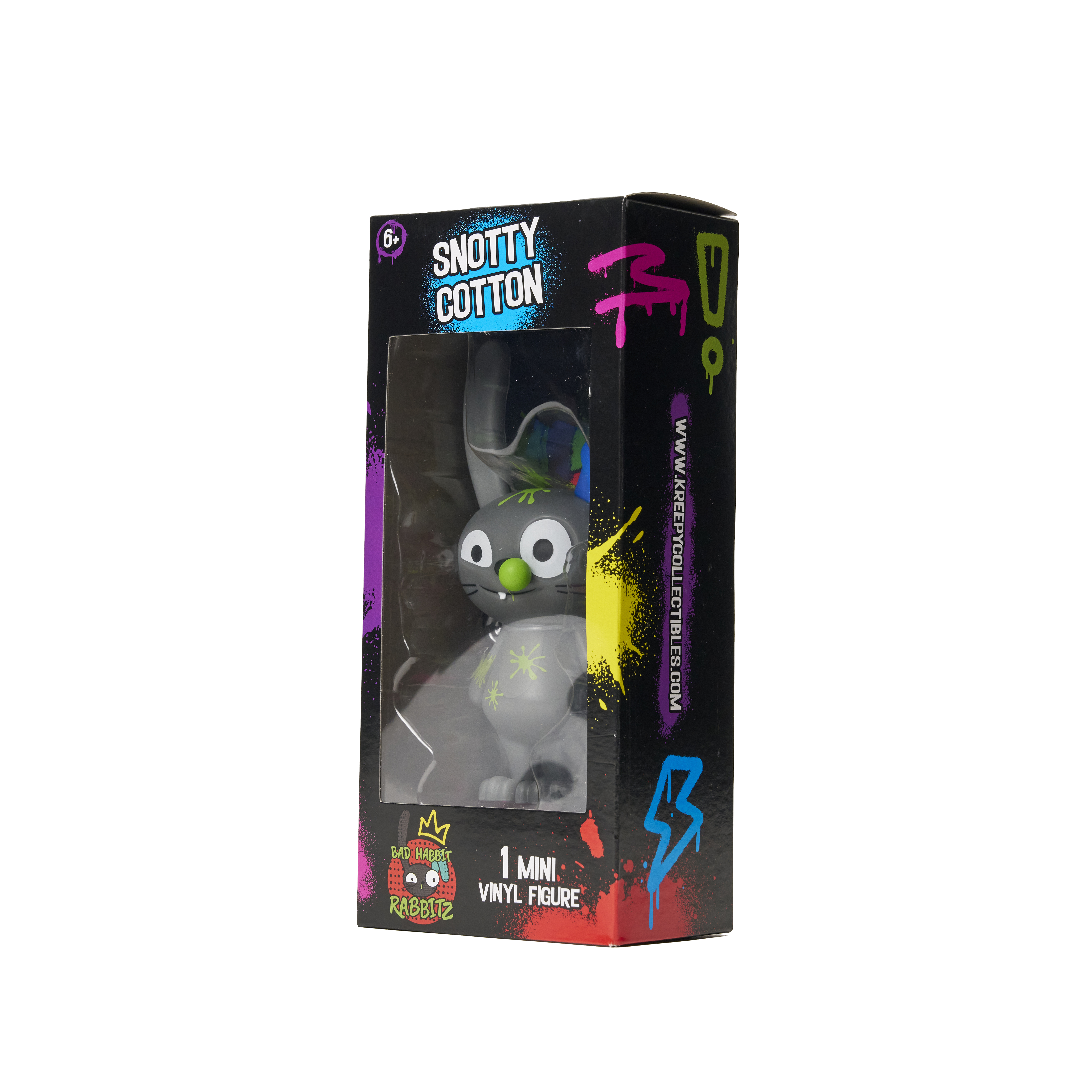 Bad Habbit Rabbitz Collectible Figure | Five Below Bad Habbit Rabbitz Collectible Figure | Five Below