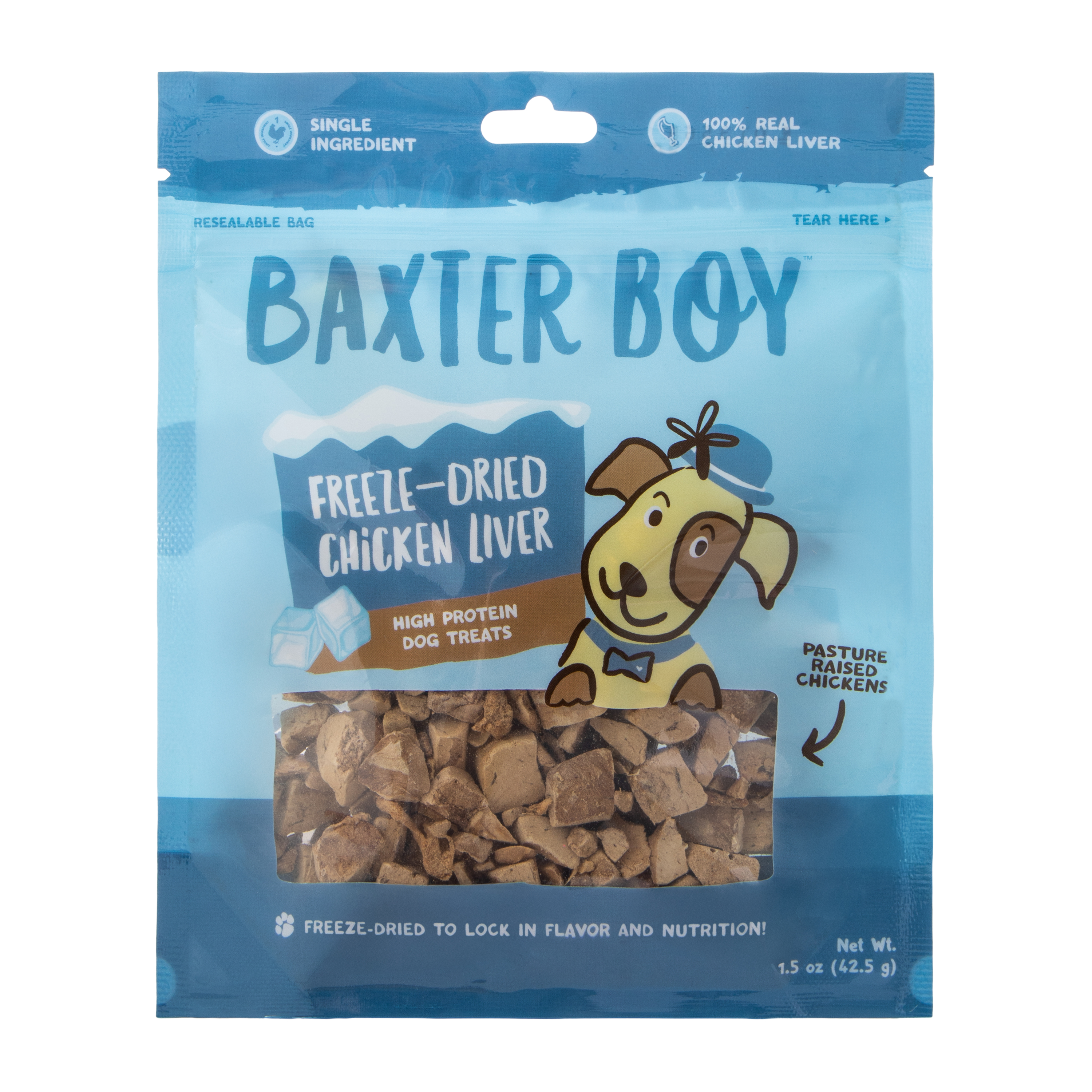 Baxter Boy™ Freeze-Dried Chicken Liver 1.5oz