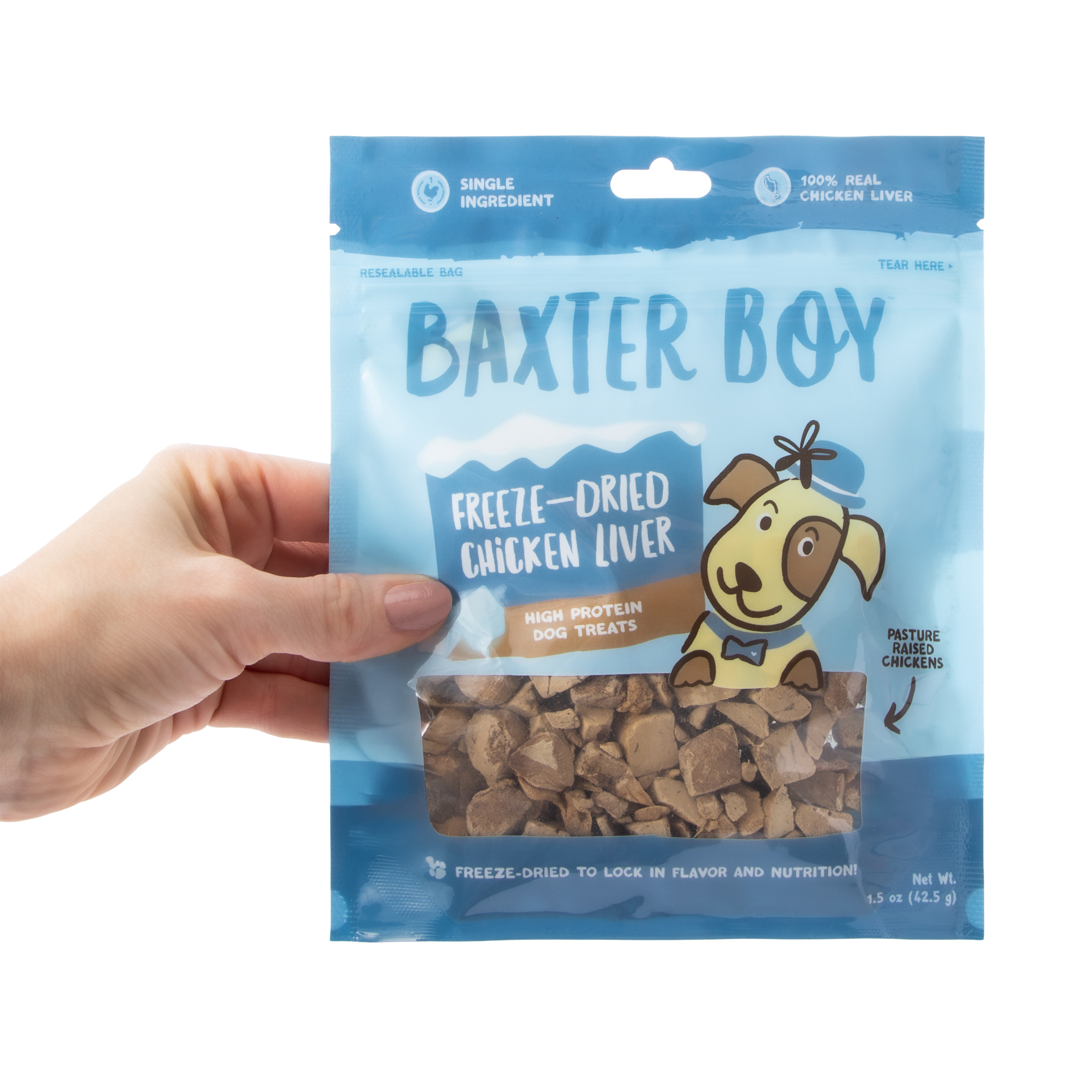 Baxter Boy™ Freeze-Dried Chicken Liver 1.5oz