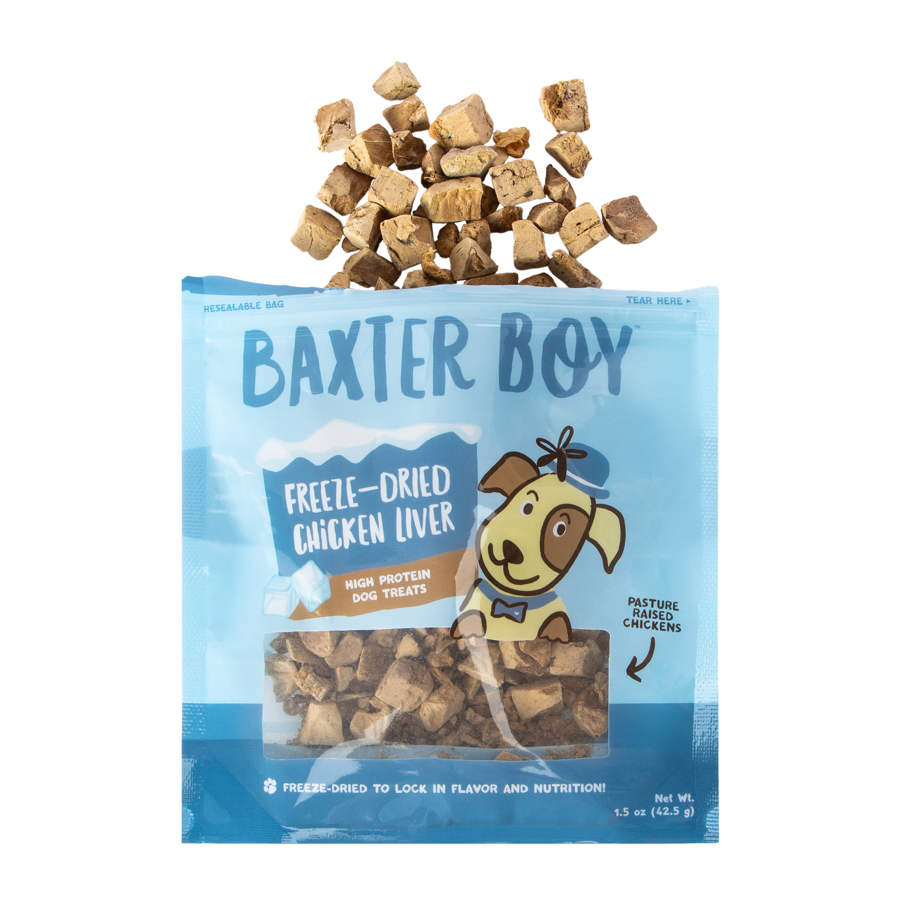 Baxter Boy™ Freeze-Dried Chicken Liver 1.5oz