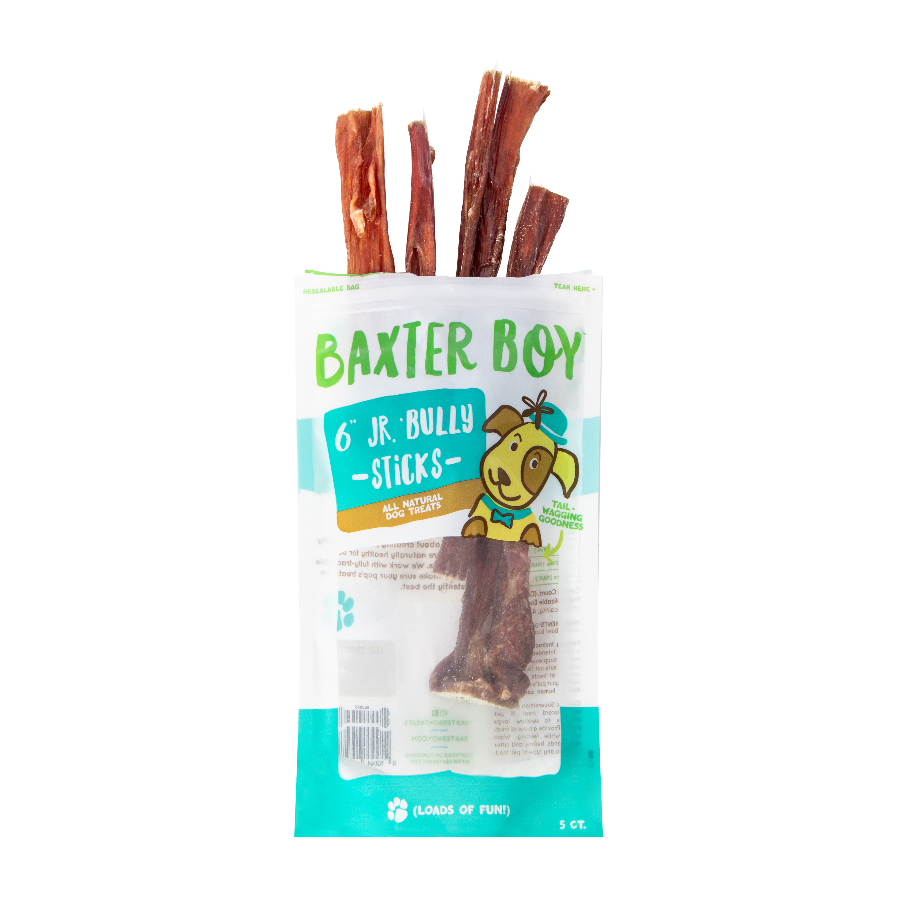 Baxter Boy™ Jr. Bully Sticks 5-Pack