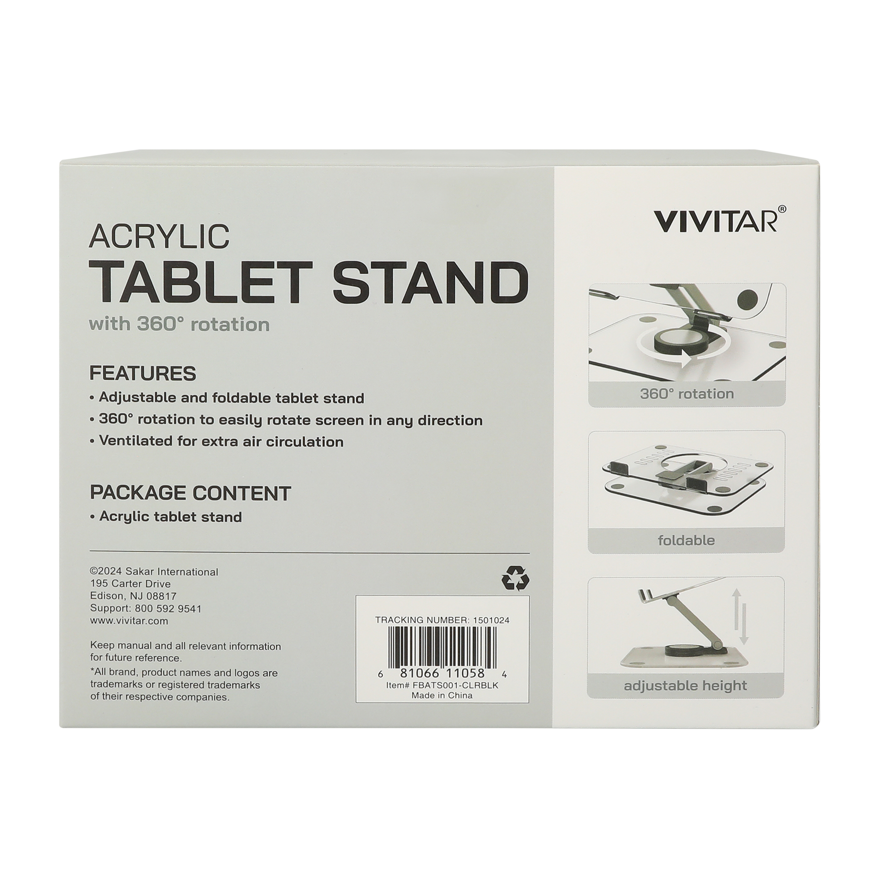 Acrylic Tablet Stand