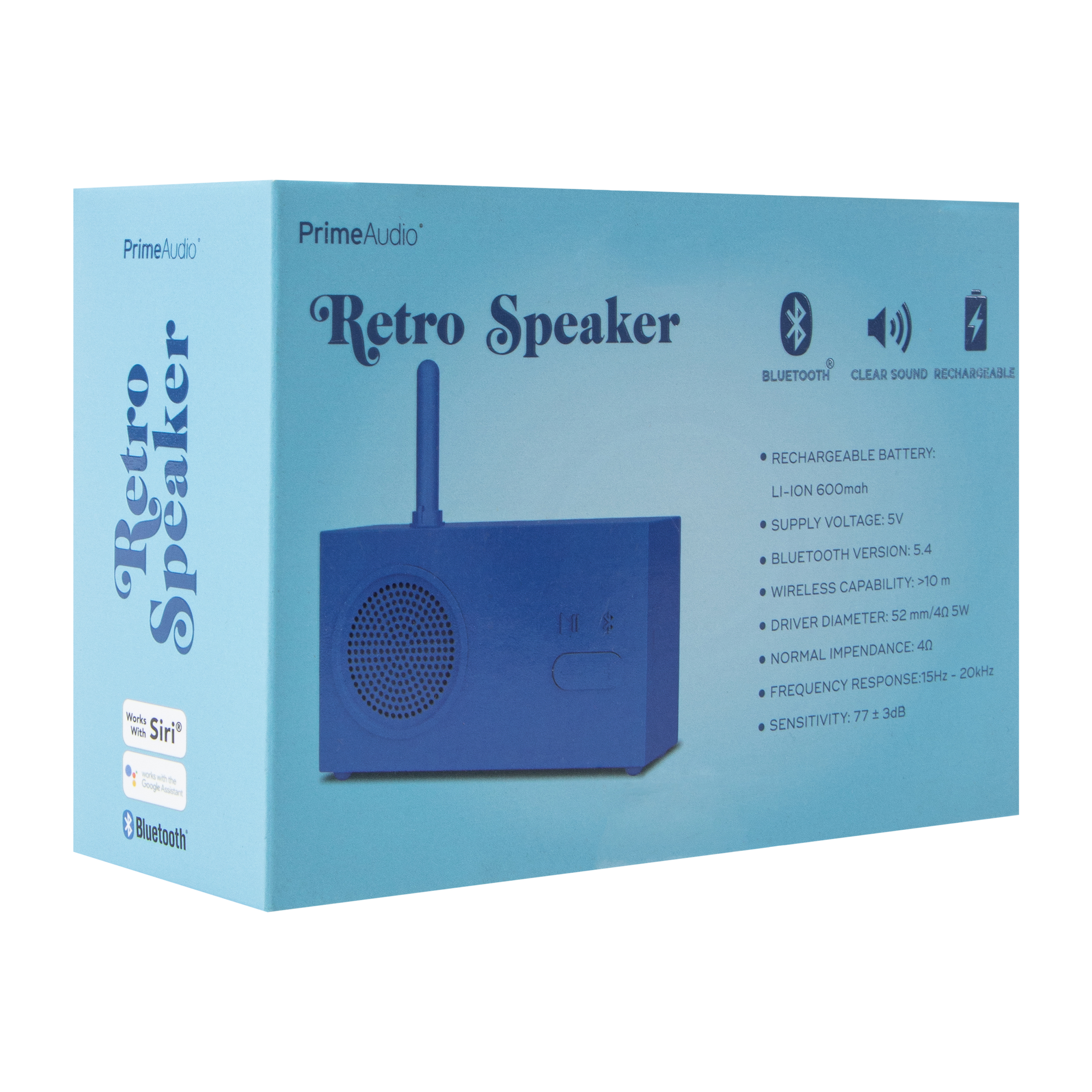Retro Bluetooth® Speaker 5W