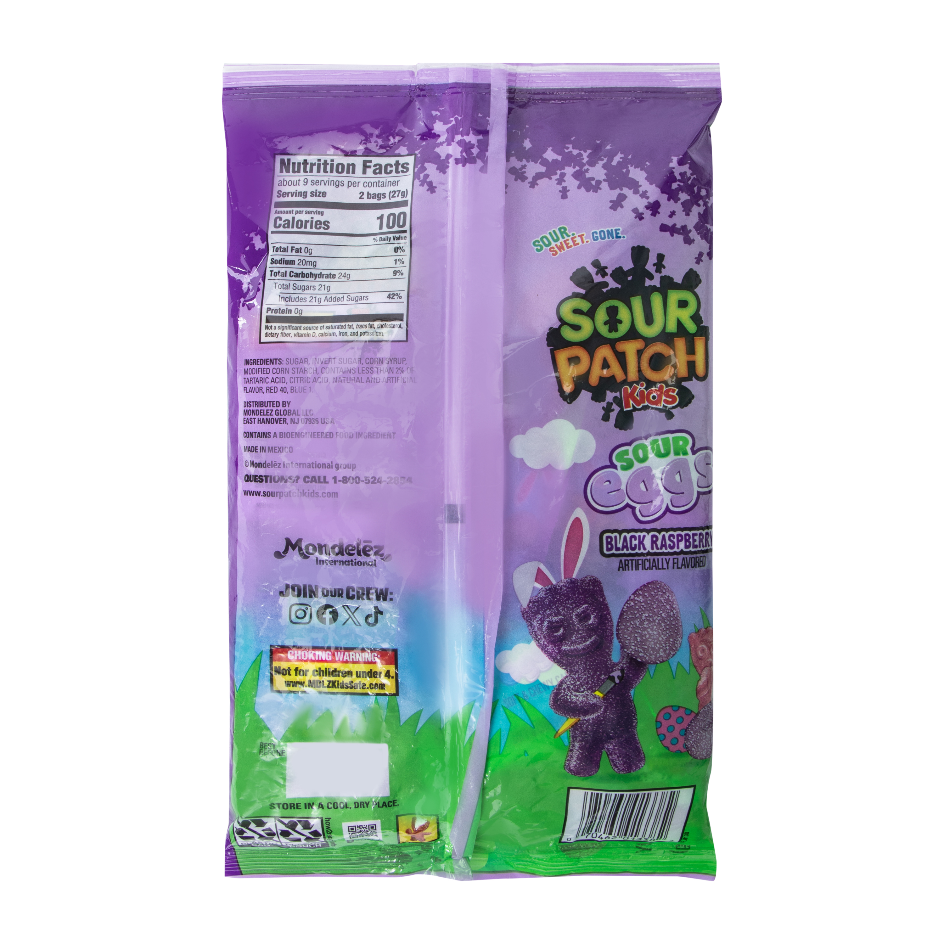 Sour Patch Kids® Black Raspberry Sour Eggs 7.97oz