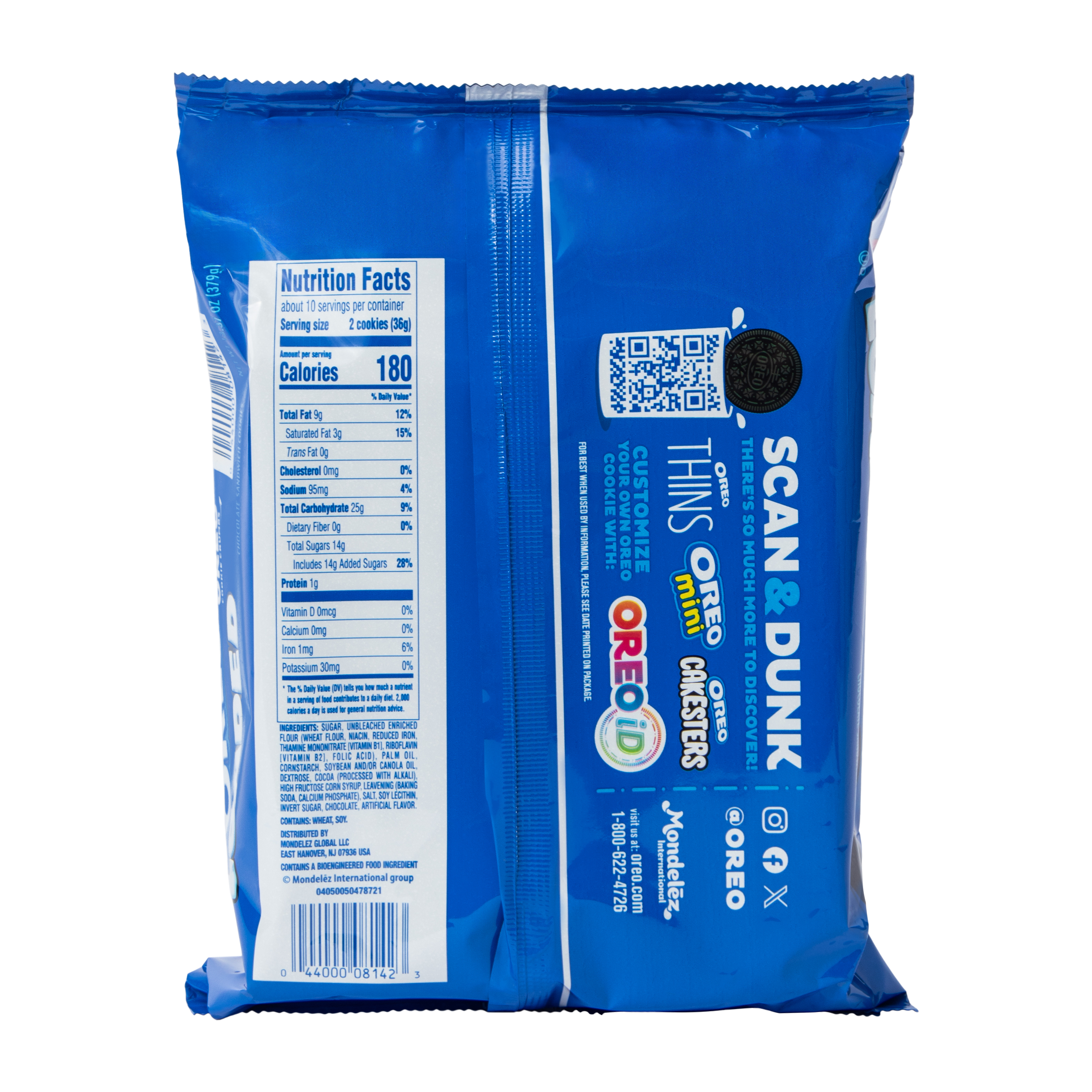 Oreo Loaded Chocolate Sandwich Cookies 13.37oz