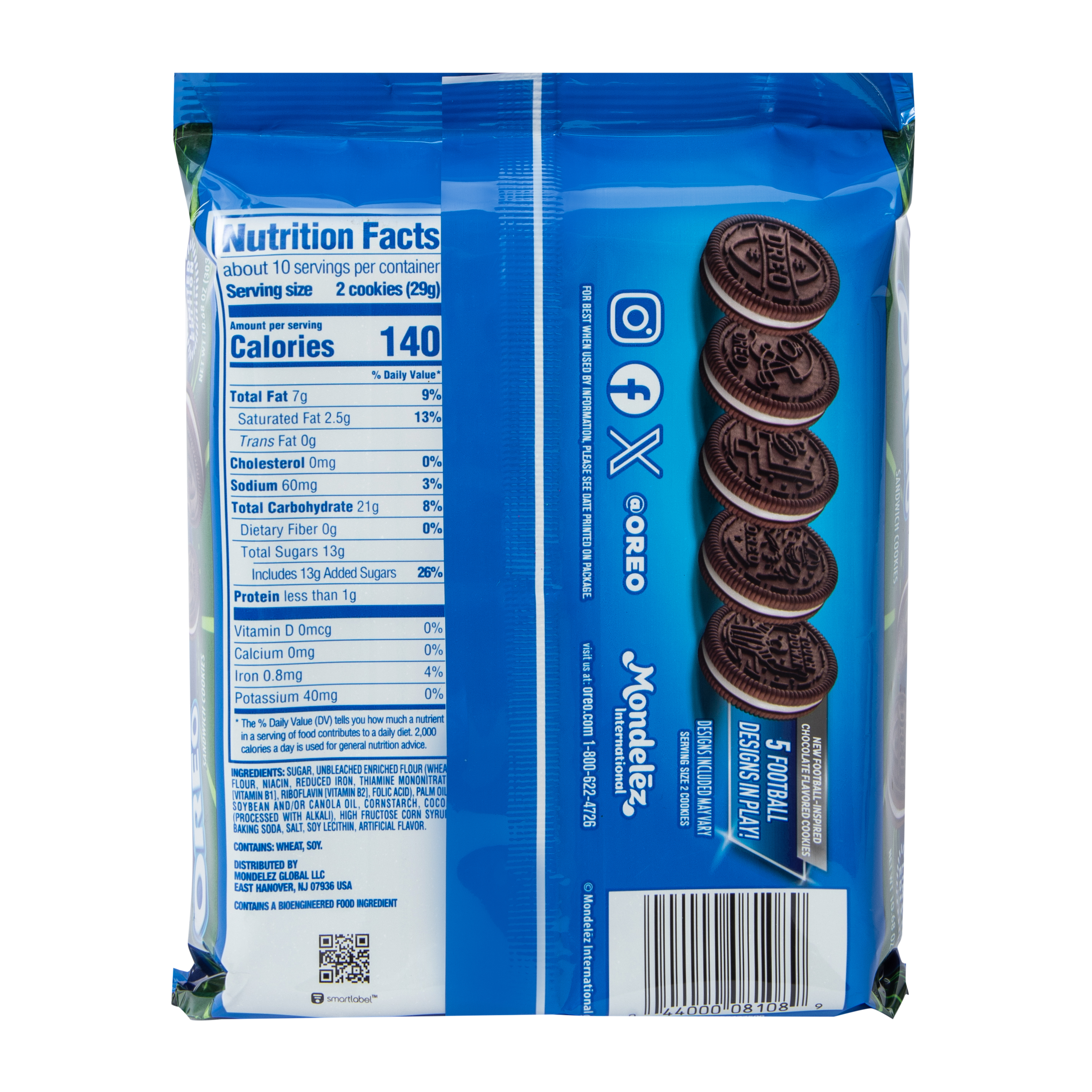 Oreo Limited Edition Game Day Cookies 10.68oz
