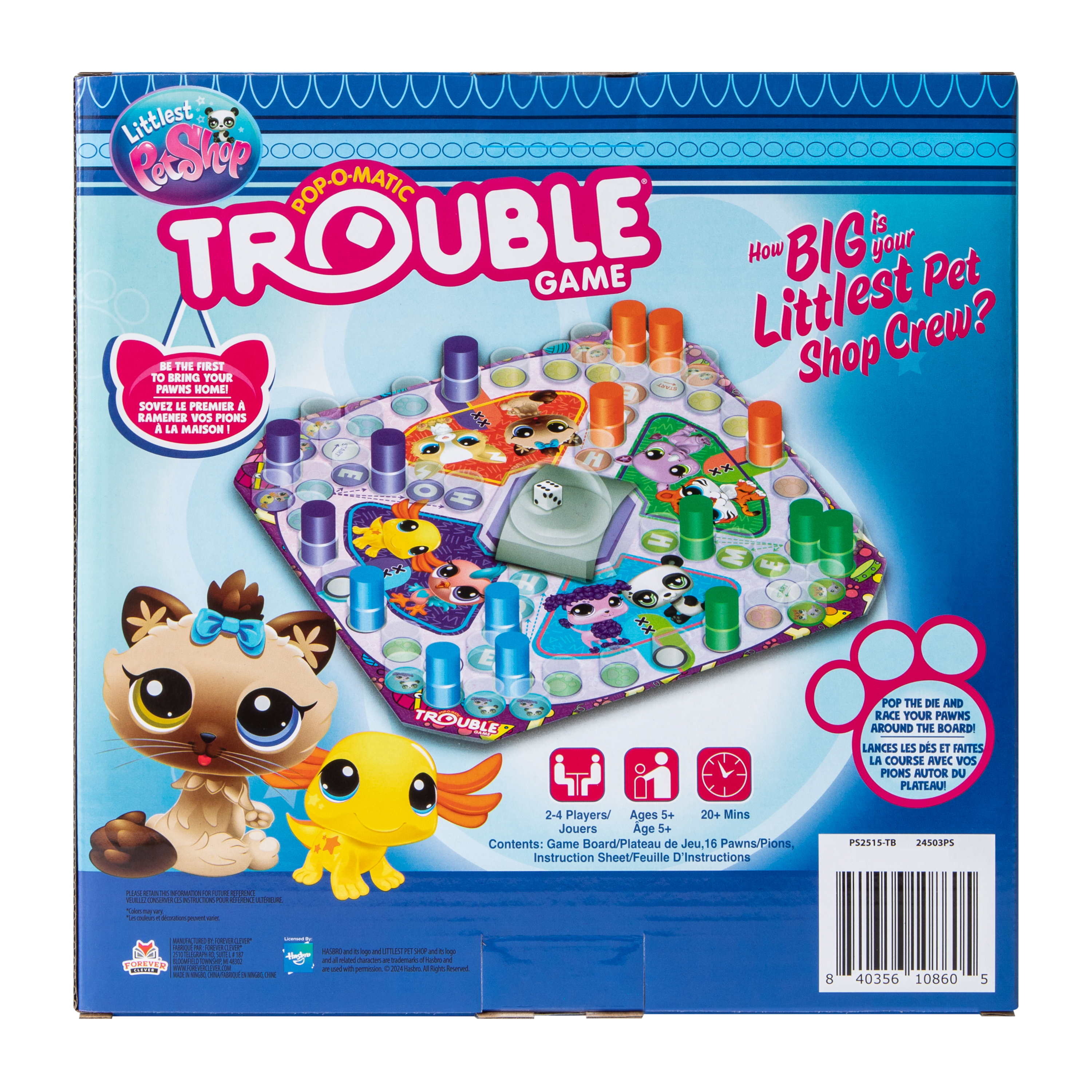 Littlest Pet Shop® Pop-O-Matic Trouble Game