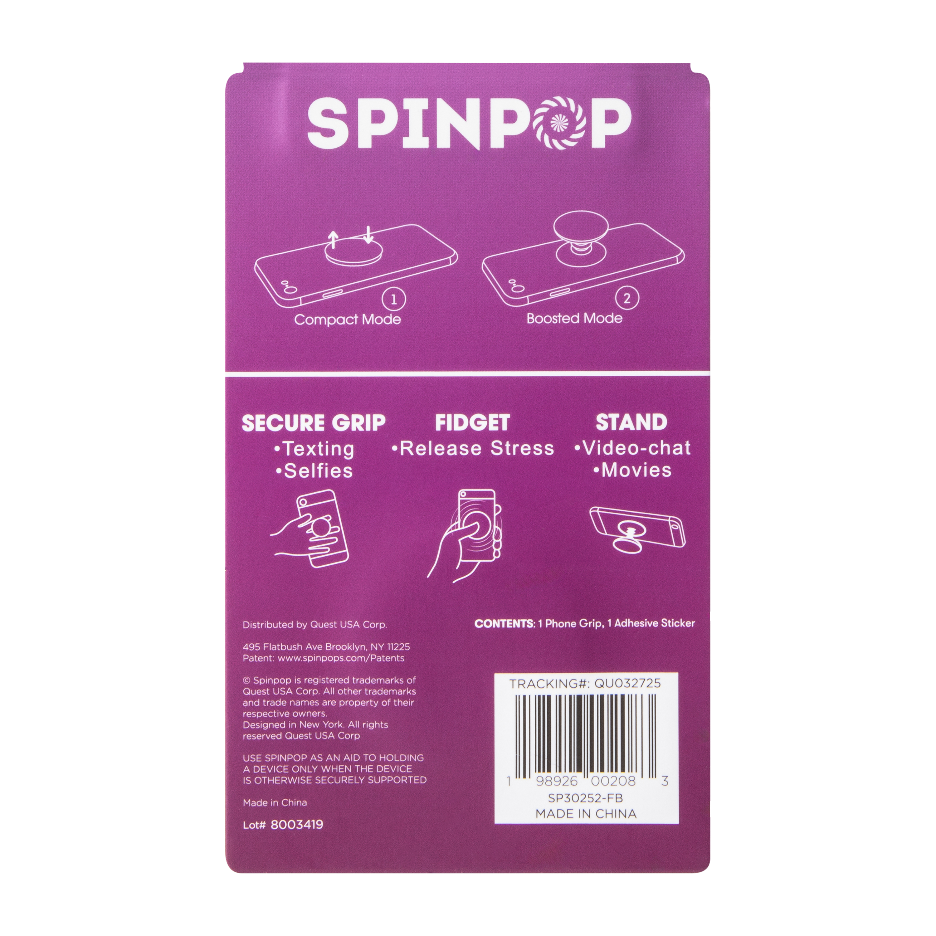 Spinpop Phone Grip