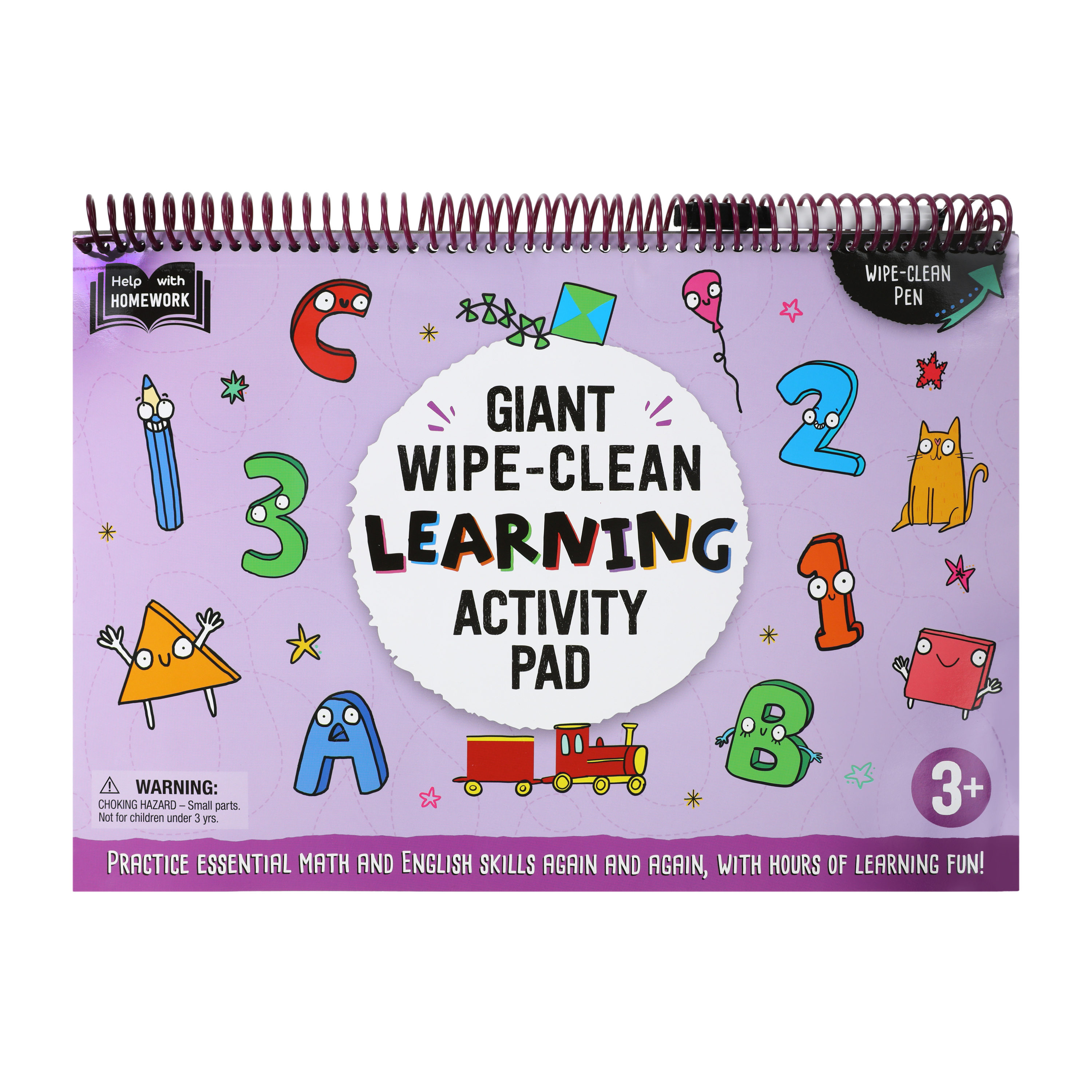 Giant Wipe-Clean Learning Activity Pad