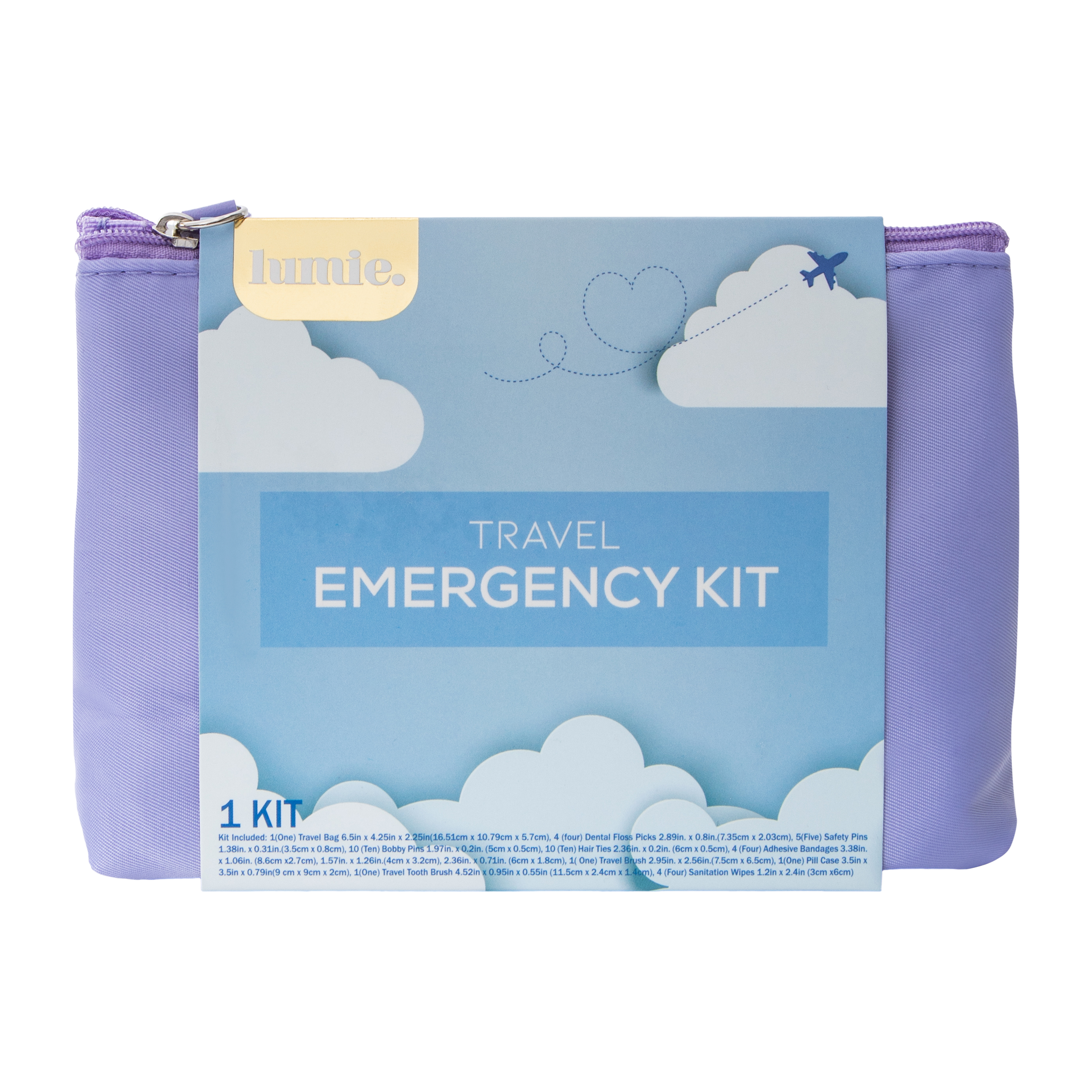 Lumie. Travel Emergency Kit