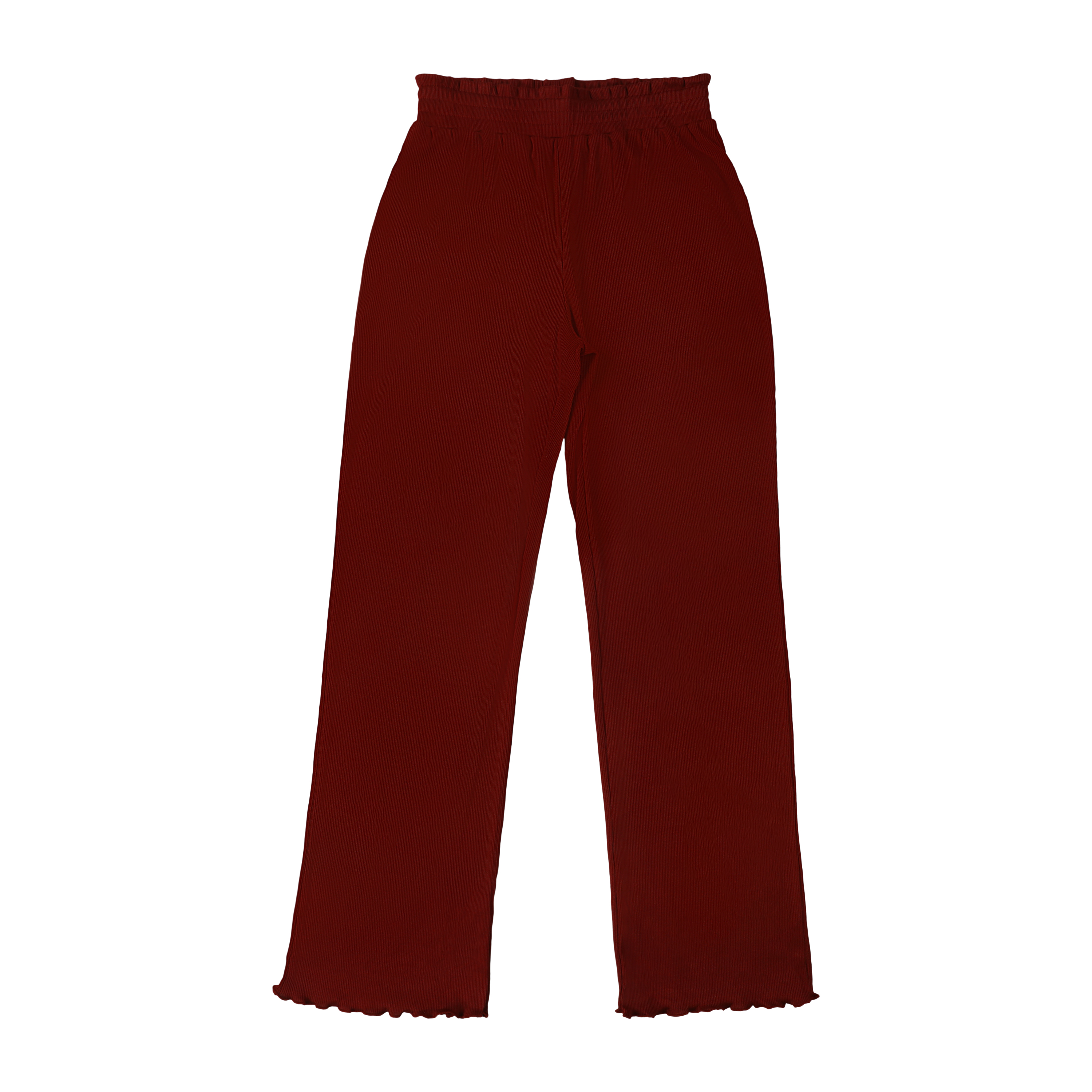 Juniors Smocked Rib Pants