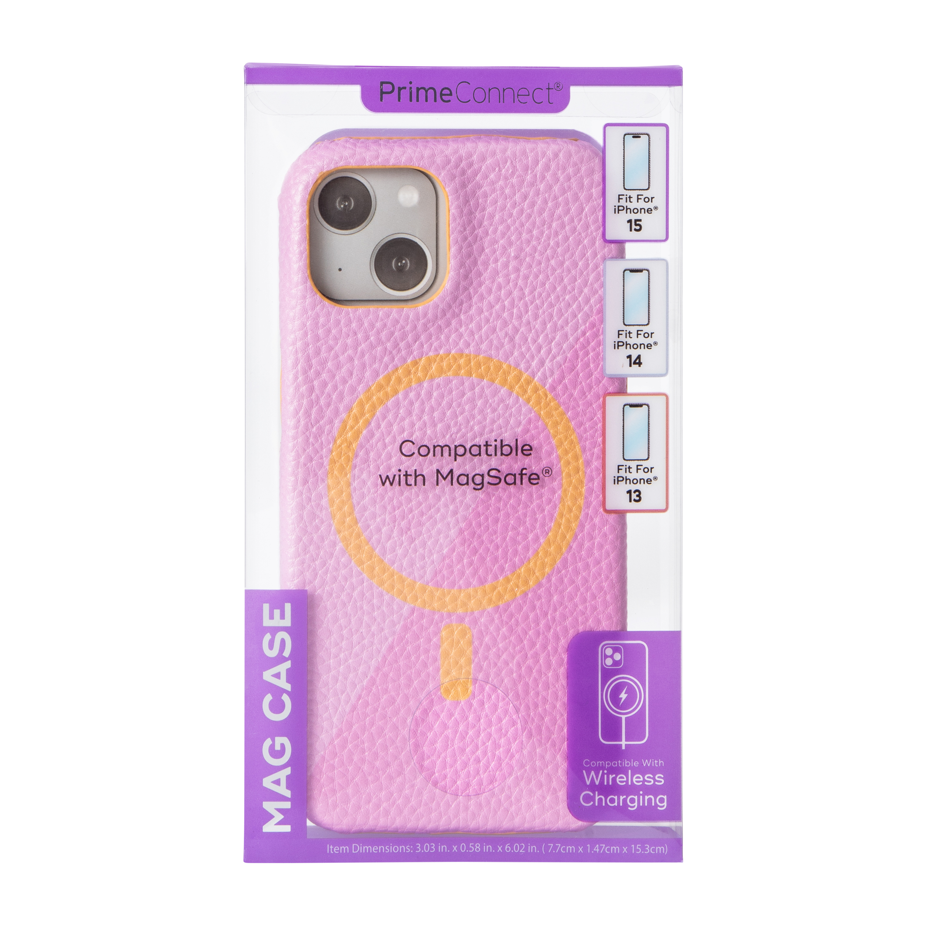 iPhone 15®/14®/13® Leather MagSafe® Phone Case | Five Below