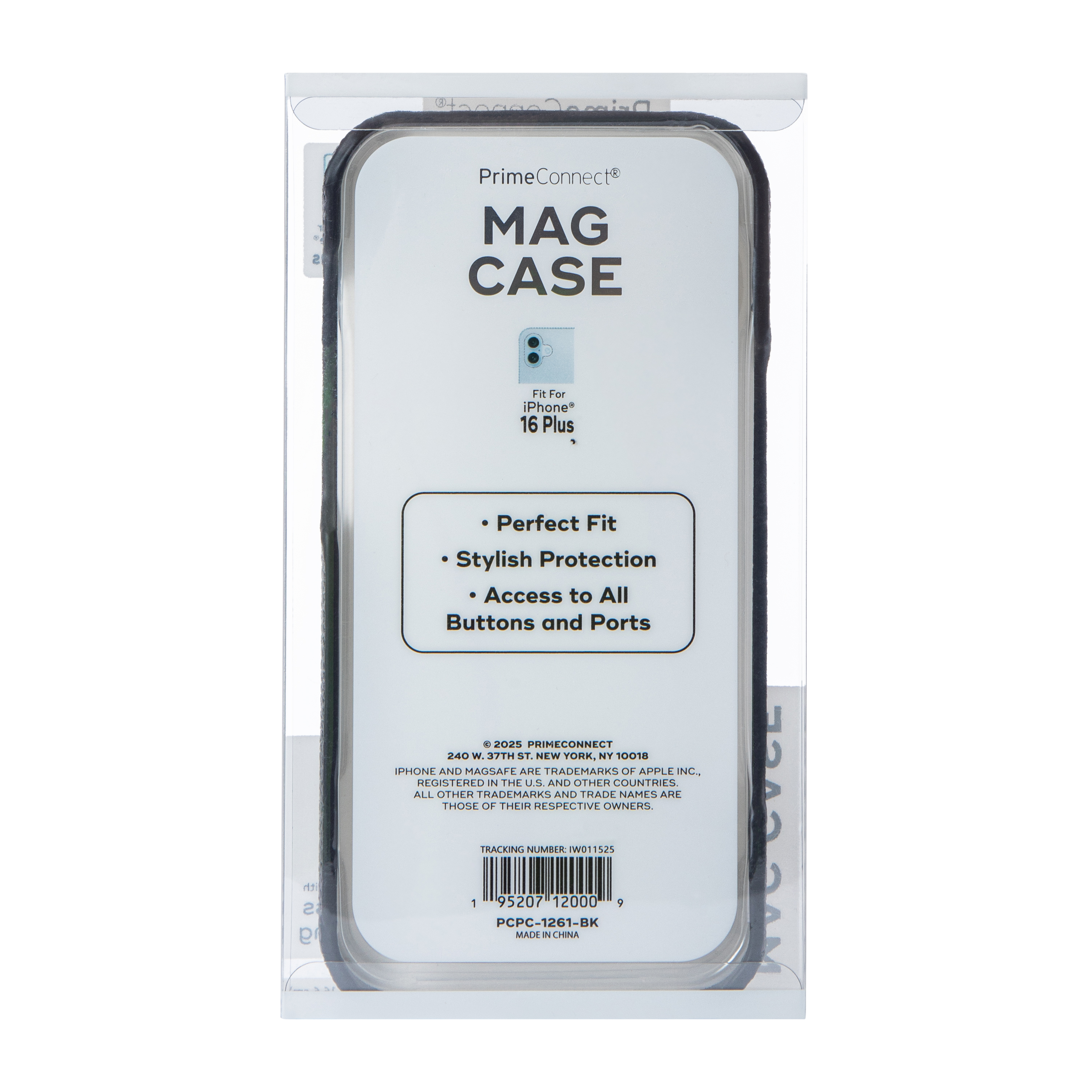iPhone 16 Plus® MagSafe® Leather Phone Case