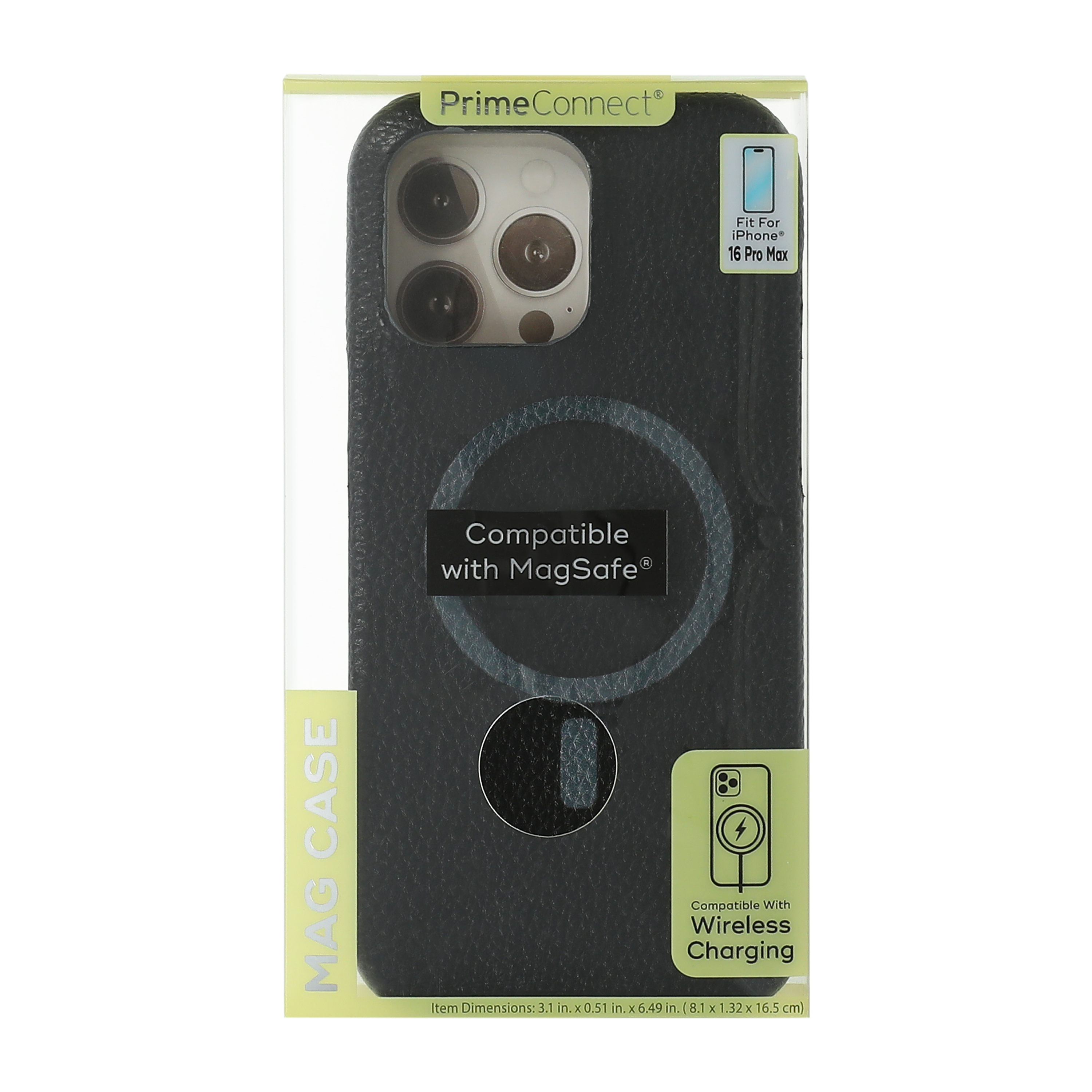 iPhone 16 Pro Max® Leather Mag Case