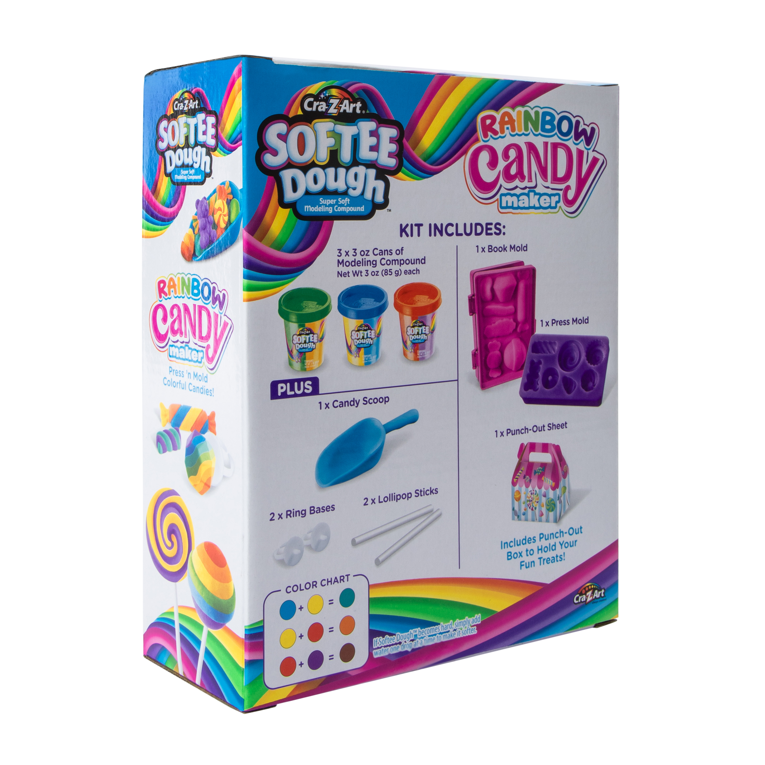 Cra-Z-Art® Softee Dough™ Rainbow Candy Maker Set 9oz