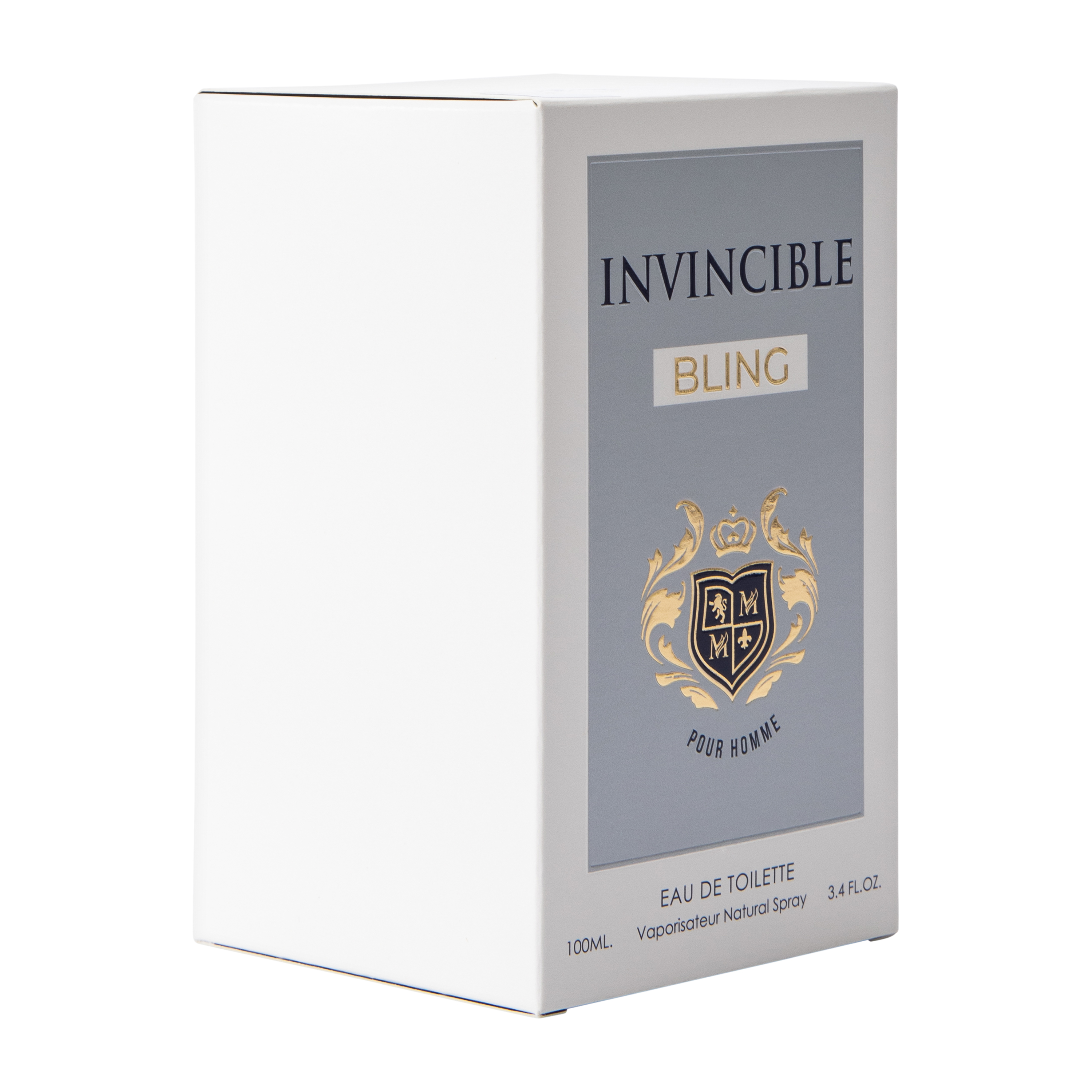 Invincible Bling Pour Homme Eau De Toilette 3.4oz