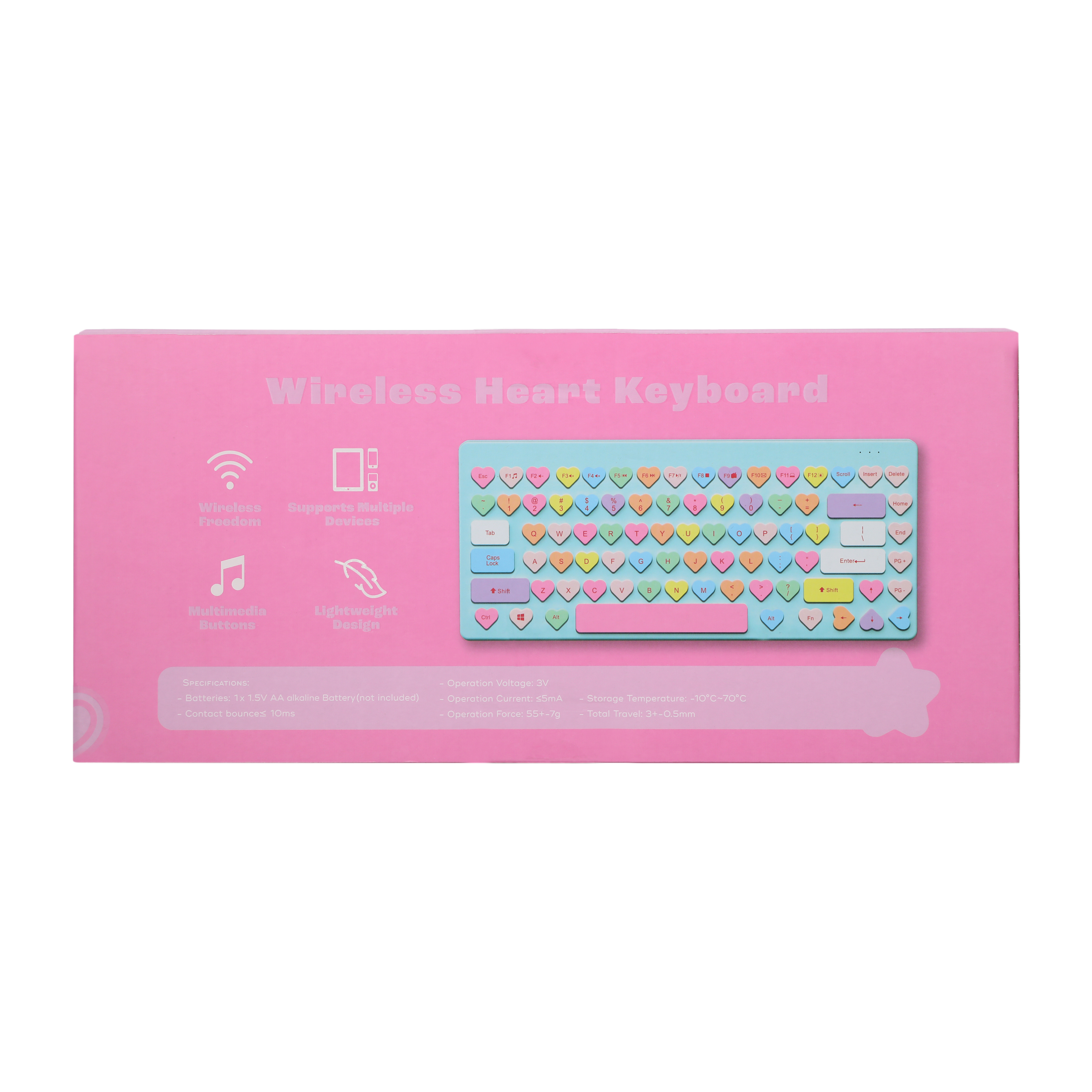 Wireless Shape Keyboard
