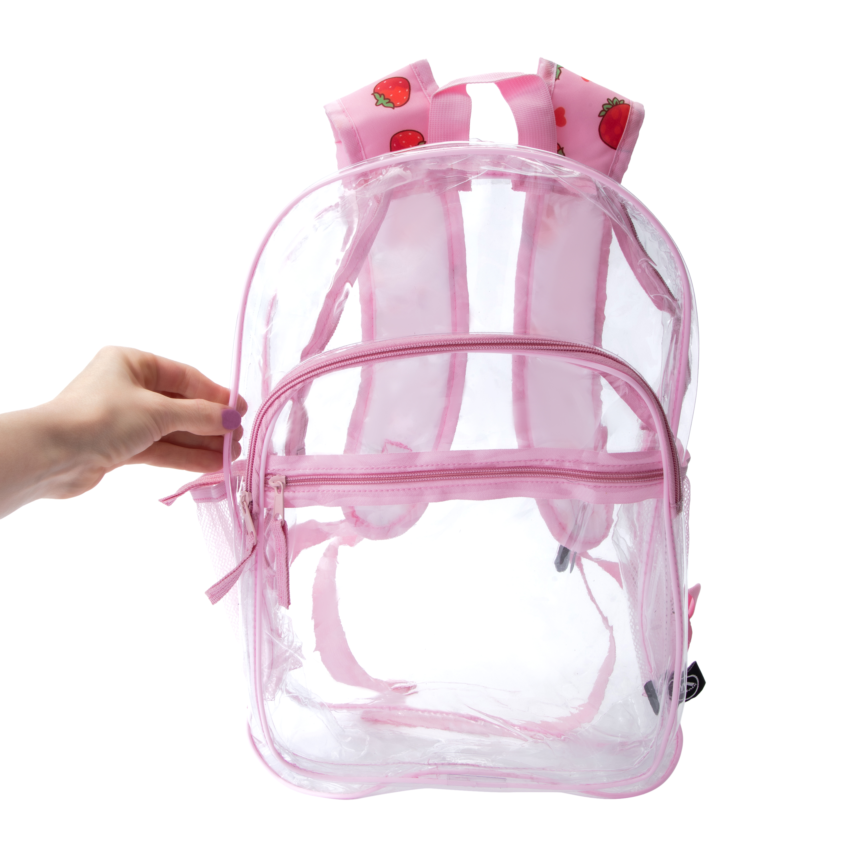 Under1Sky Pink Clear Backpack at Hamilton Place in Chattanooga, TN