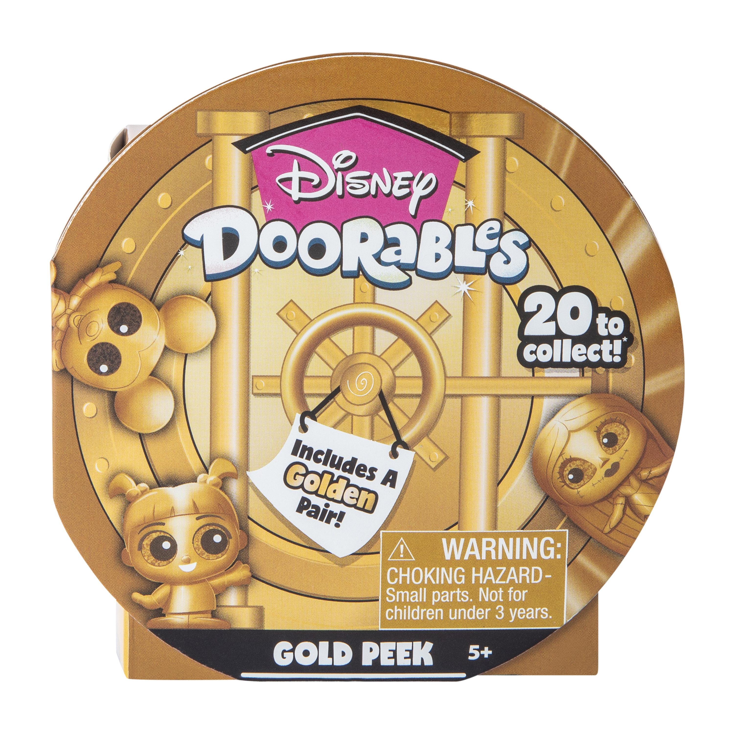 Disney Doorables Gold Peek (Styles May Vary)