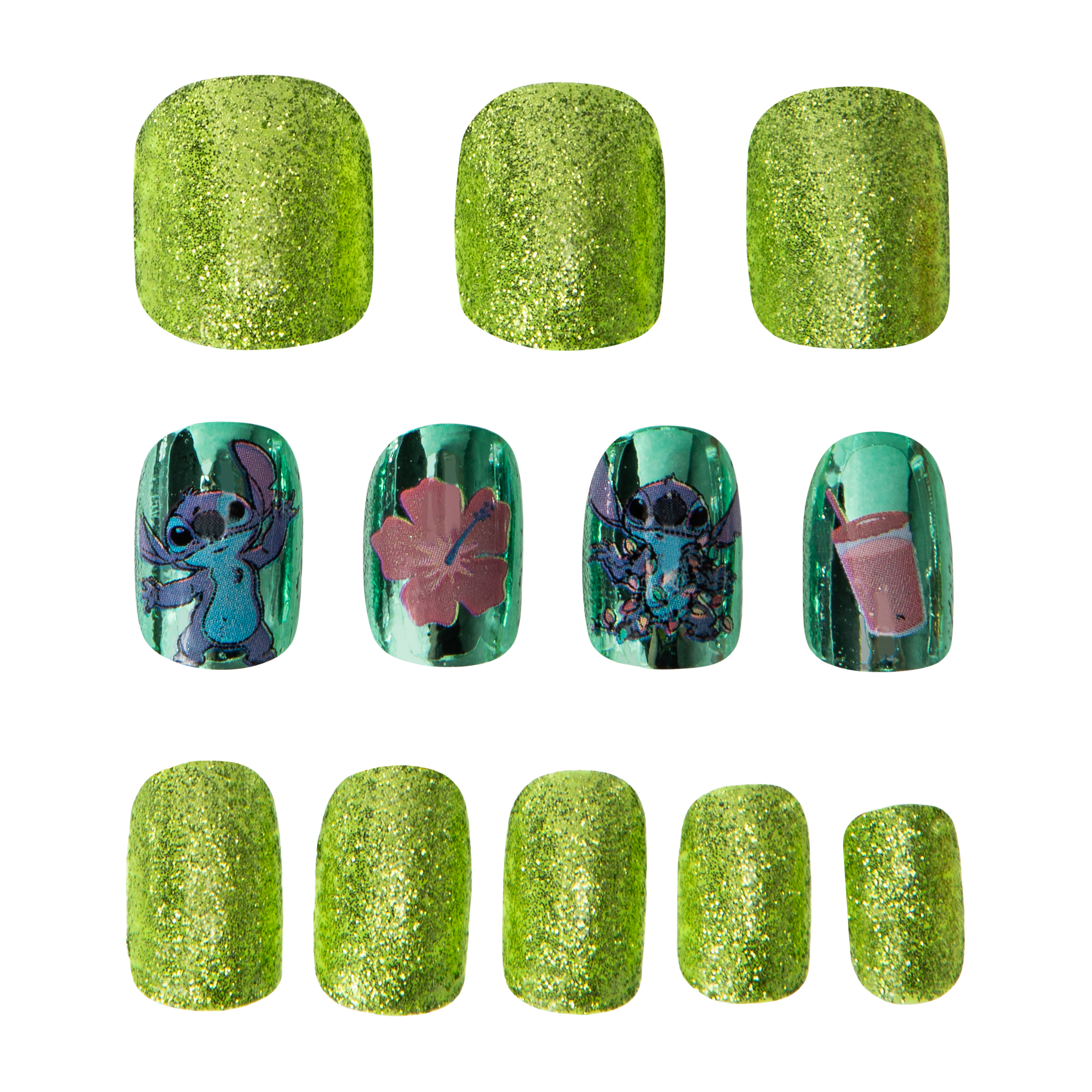 Disney Stitch Fun Fashion Nails 36-Pieces Set