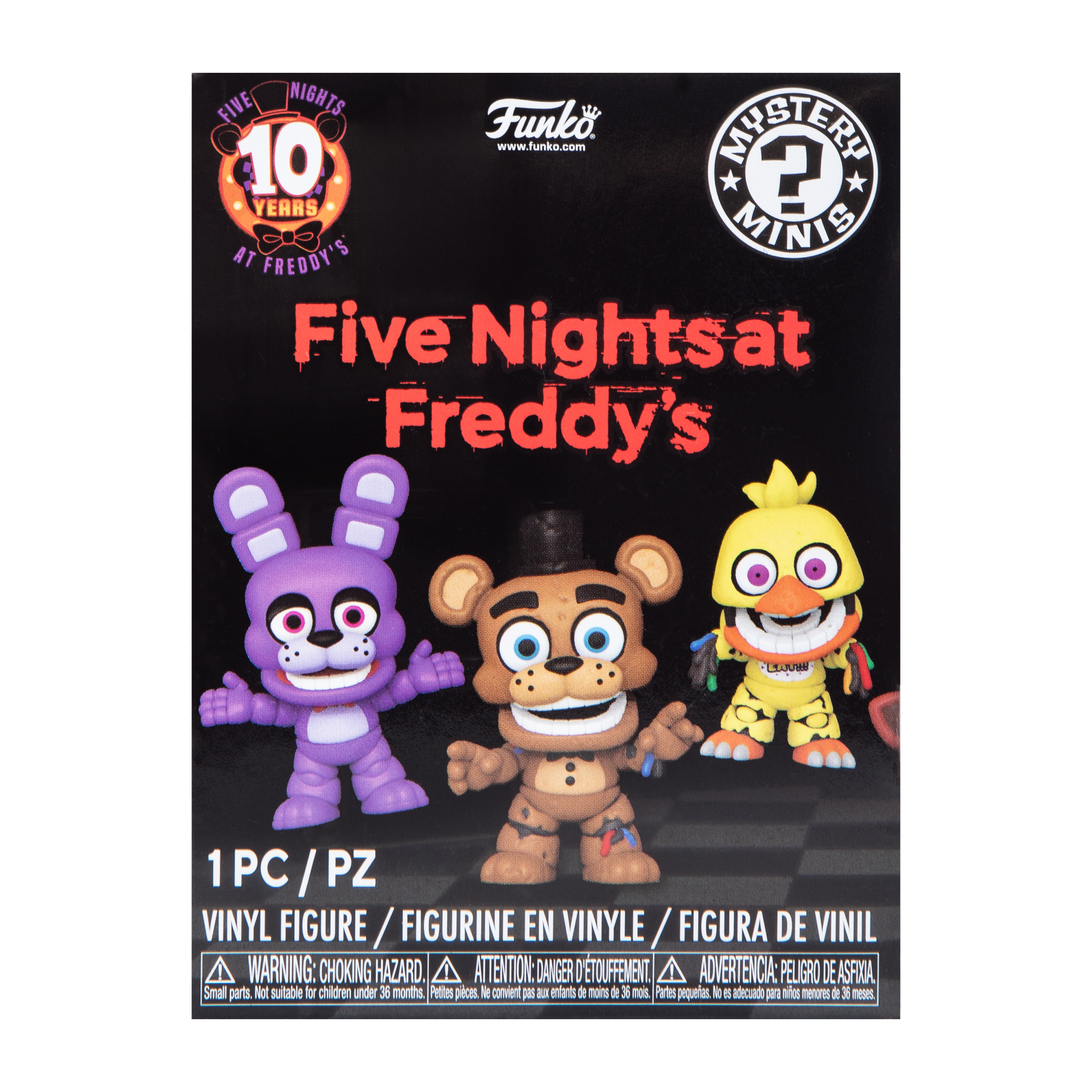 Funko® Five Nights At Freddy's™ 10 Years Mystery Minis Vinyl Figures (Styles May Vary)